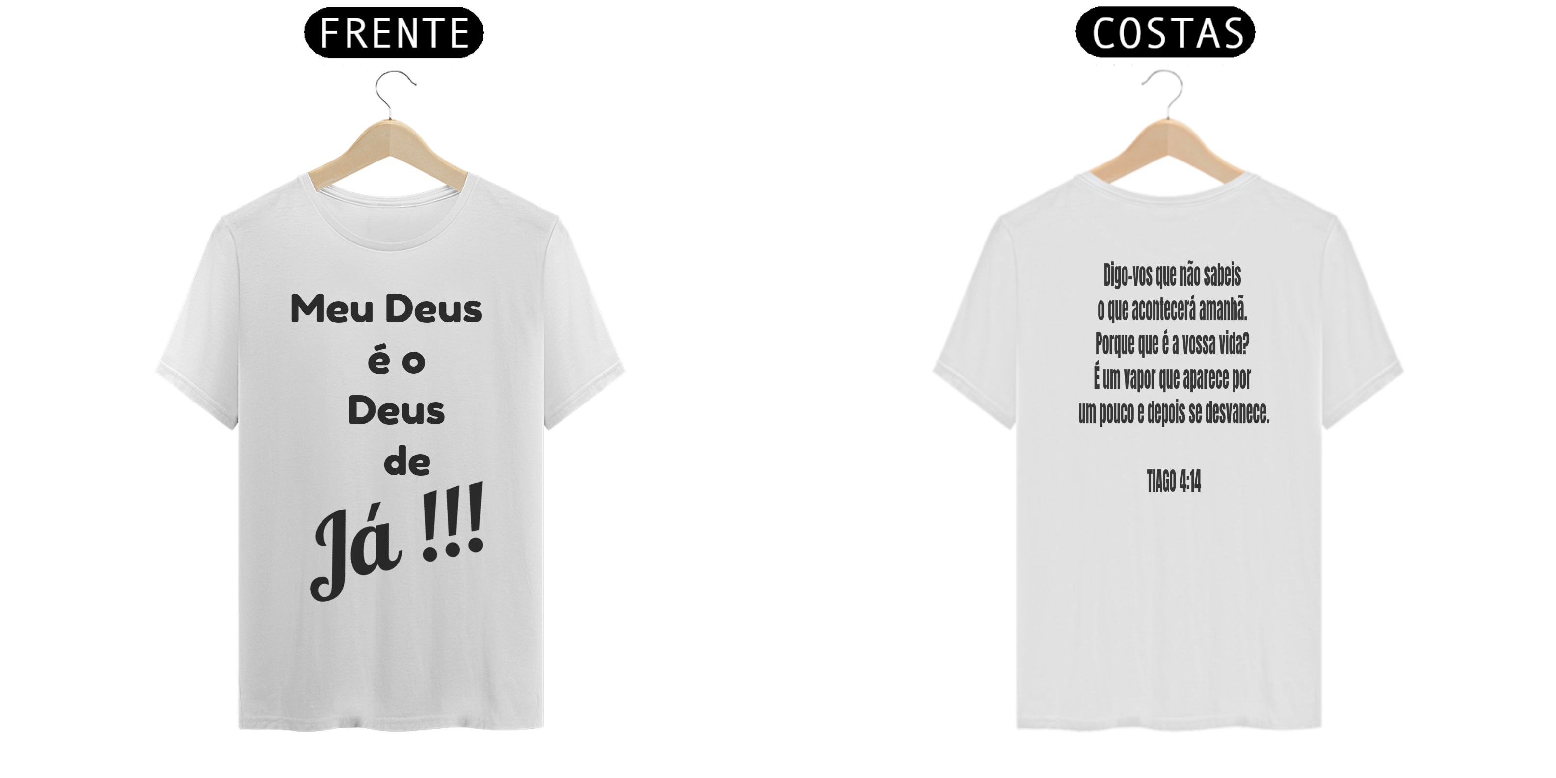 Nome do produto: Camiseta Gospel Deus de já 