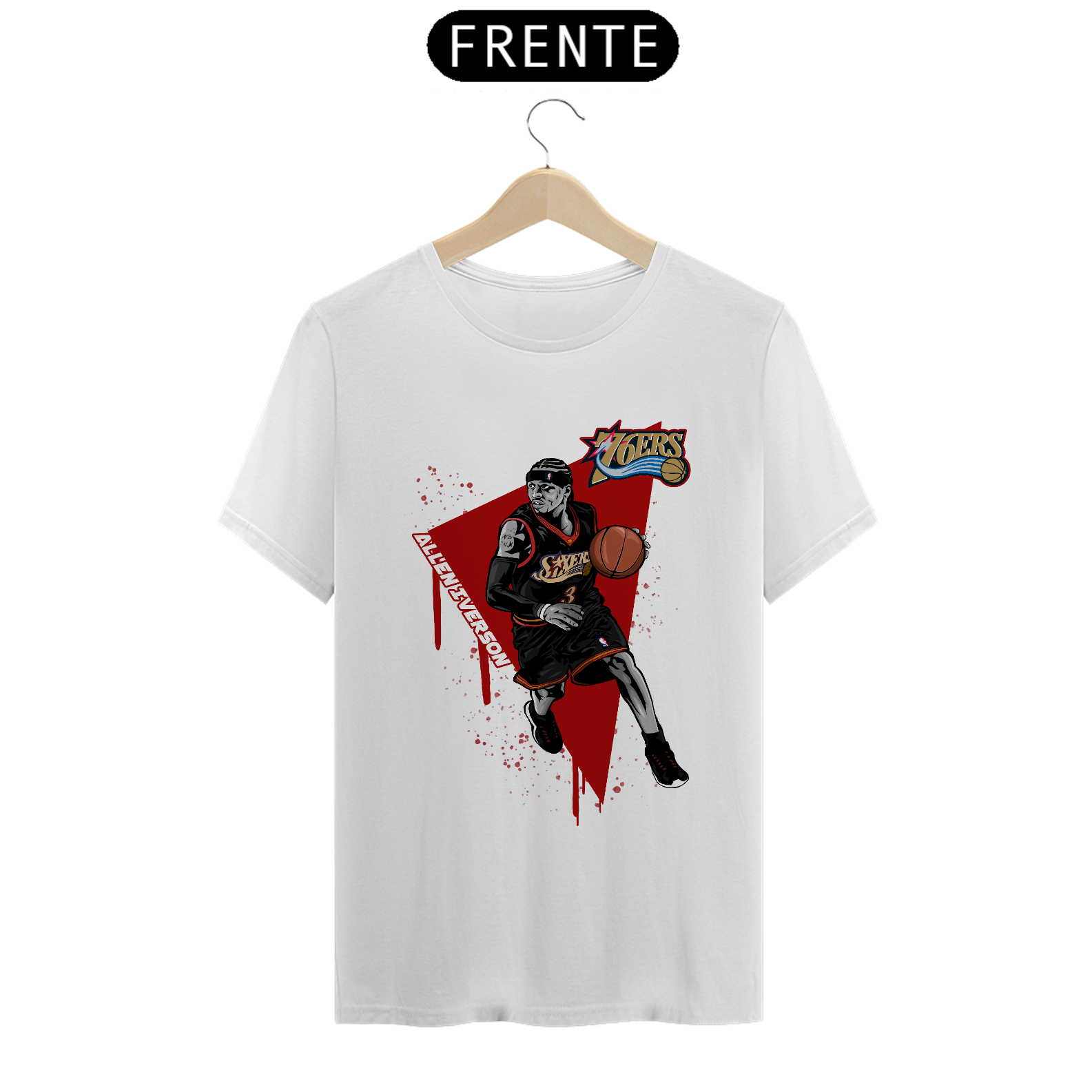 Nome do produto: Camiseta masculina NBA