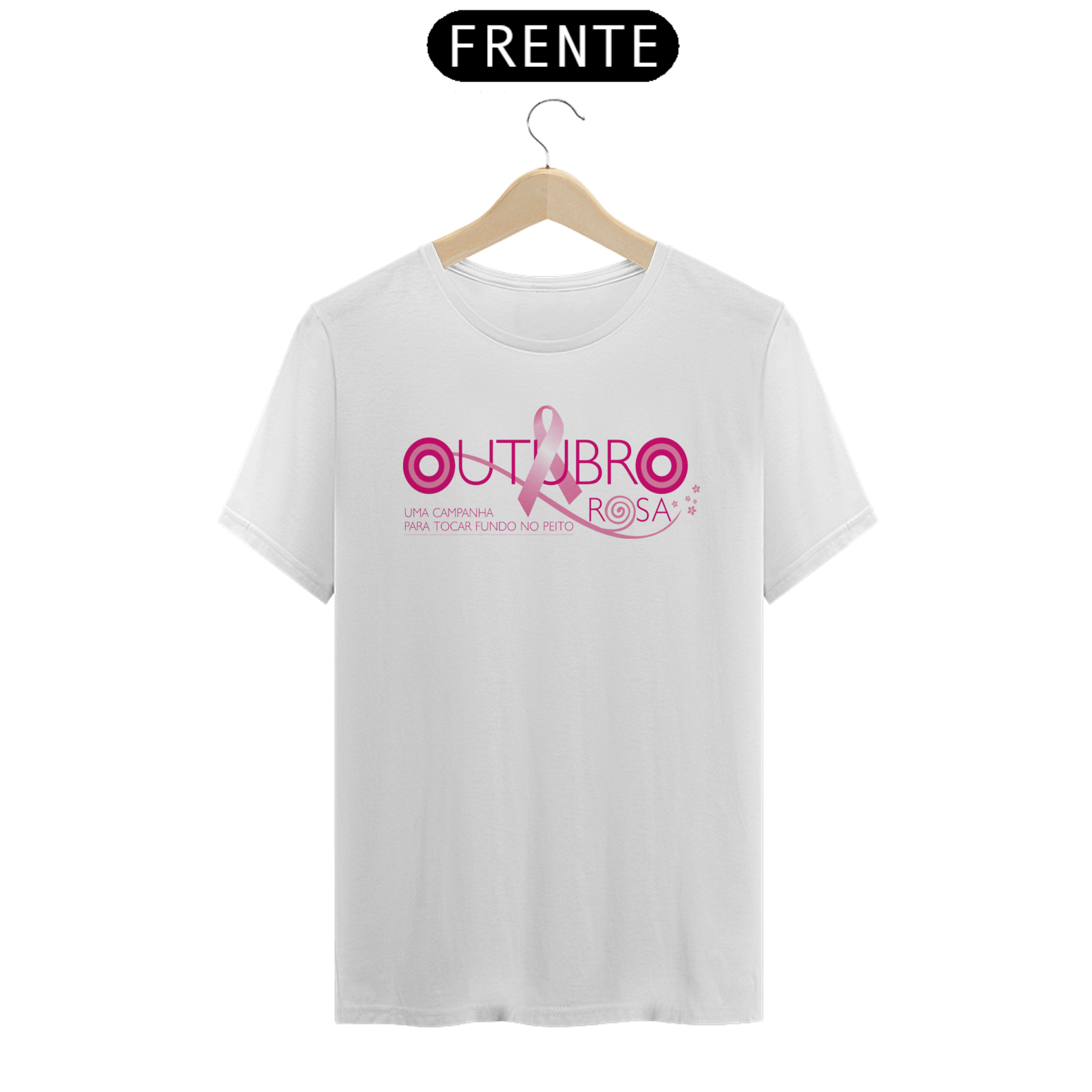 Nome do produto: Camiseta outubro rosa