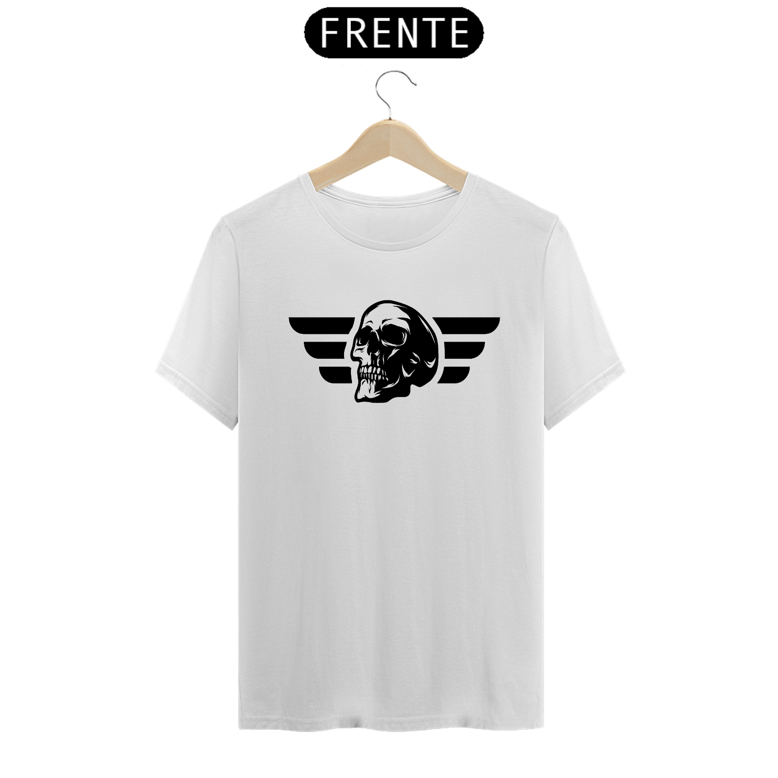 Nome do produto: Camiseta masculina Skull