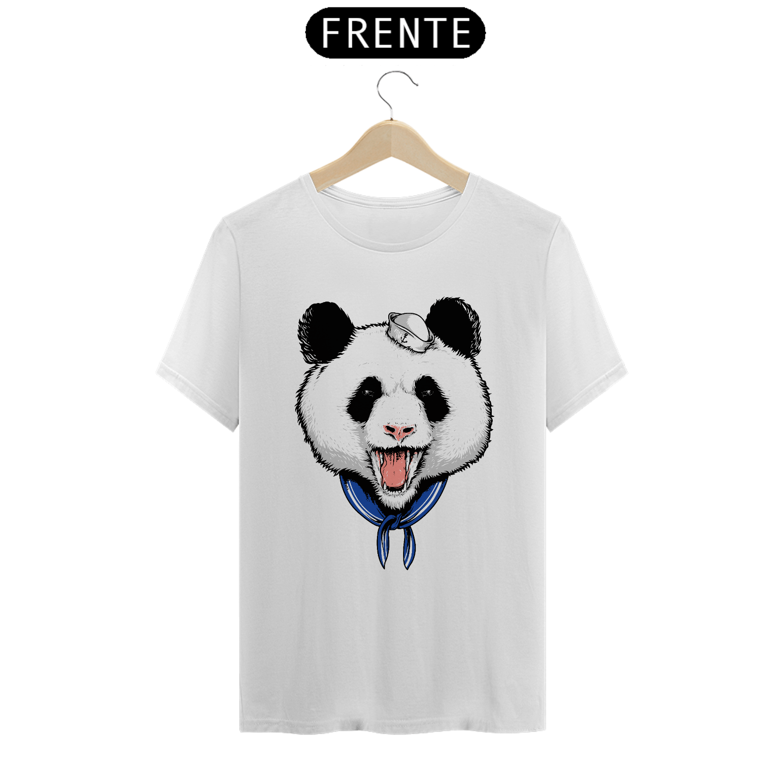 Nome do produto: Camiseta masculina Panda