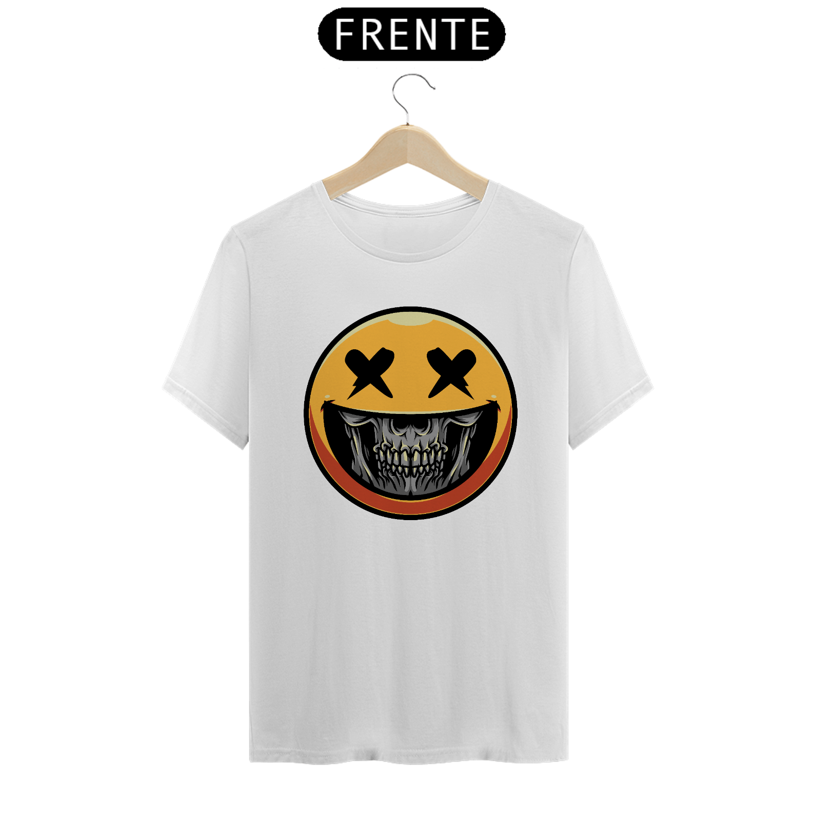 Nome do produto: Camiseta masculina Sorria