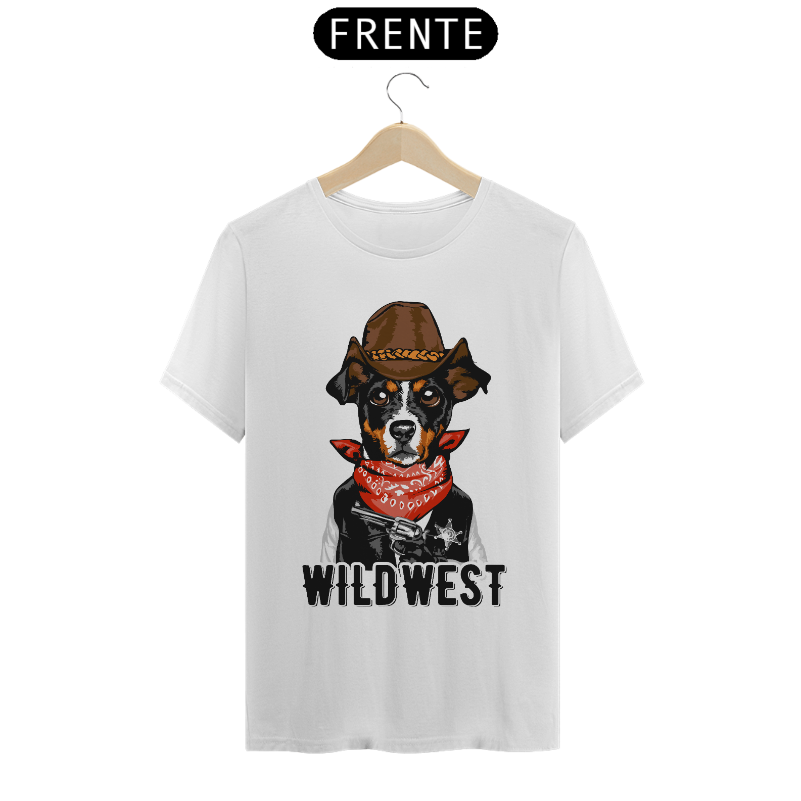 Nome do produto: Camiseta masculina Wildwest