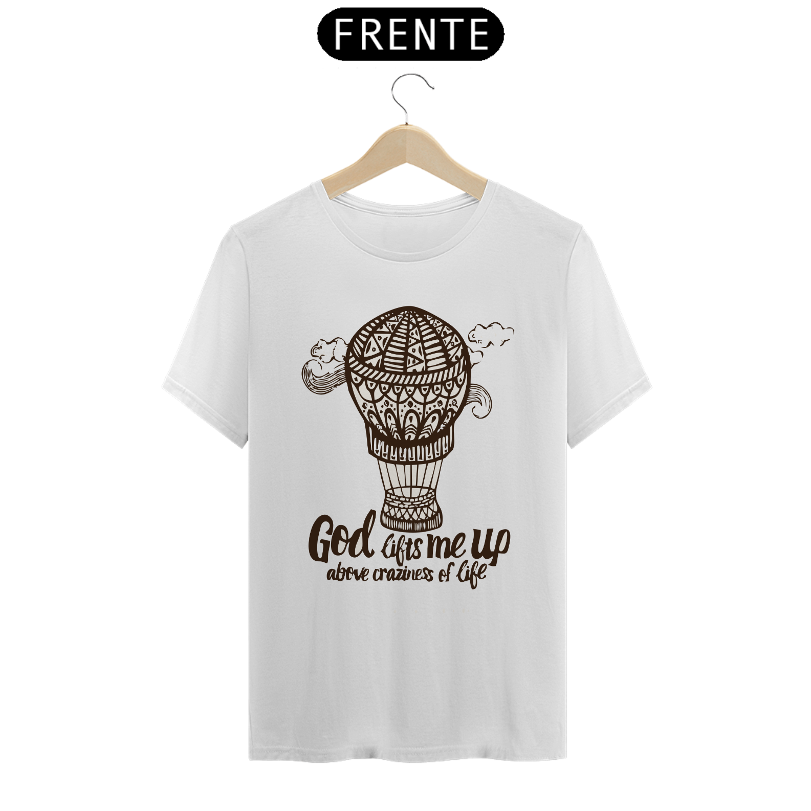 Nome do produto: Camiseta Leva - me acima