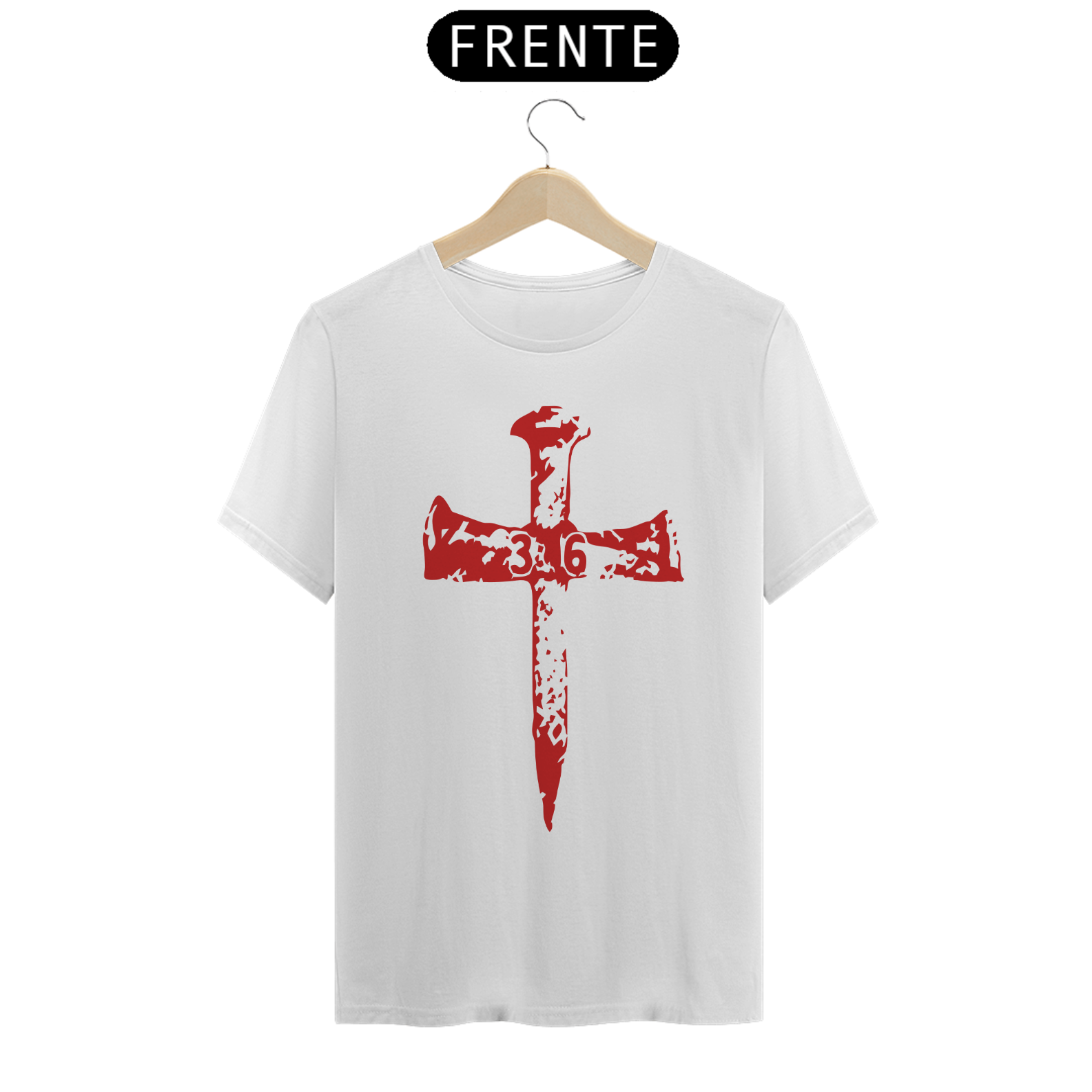 Nome do produto: Camiseta masculina gospel