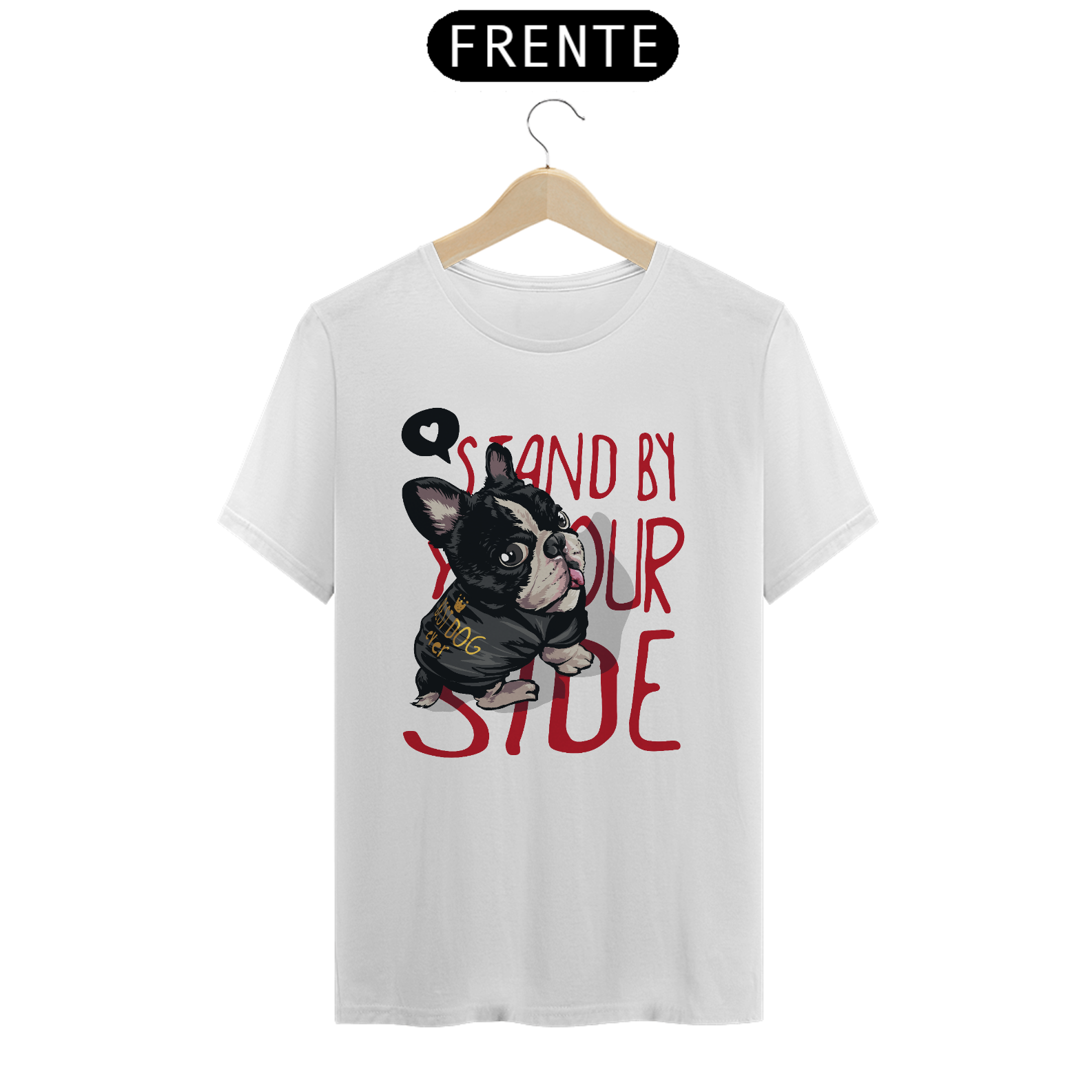 Nome do produto: Camiseta masculina Puggy