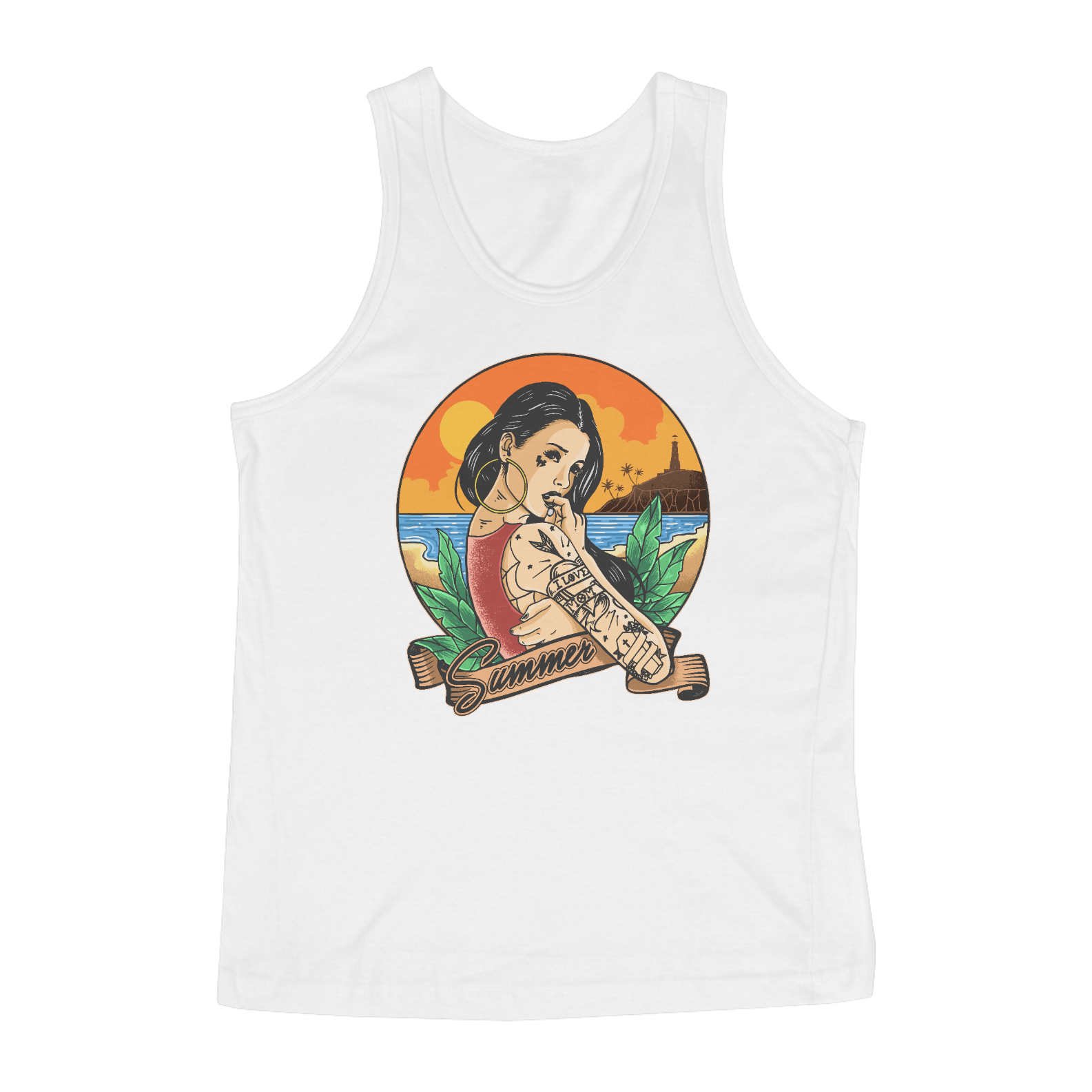 Nome do produto: Camiseta regata Summer