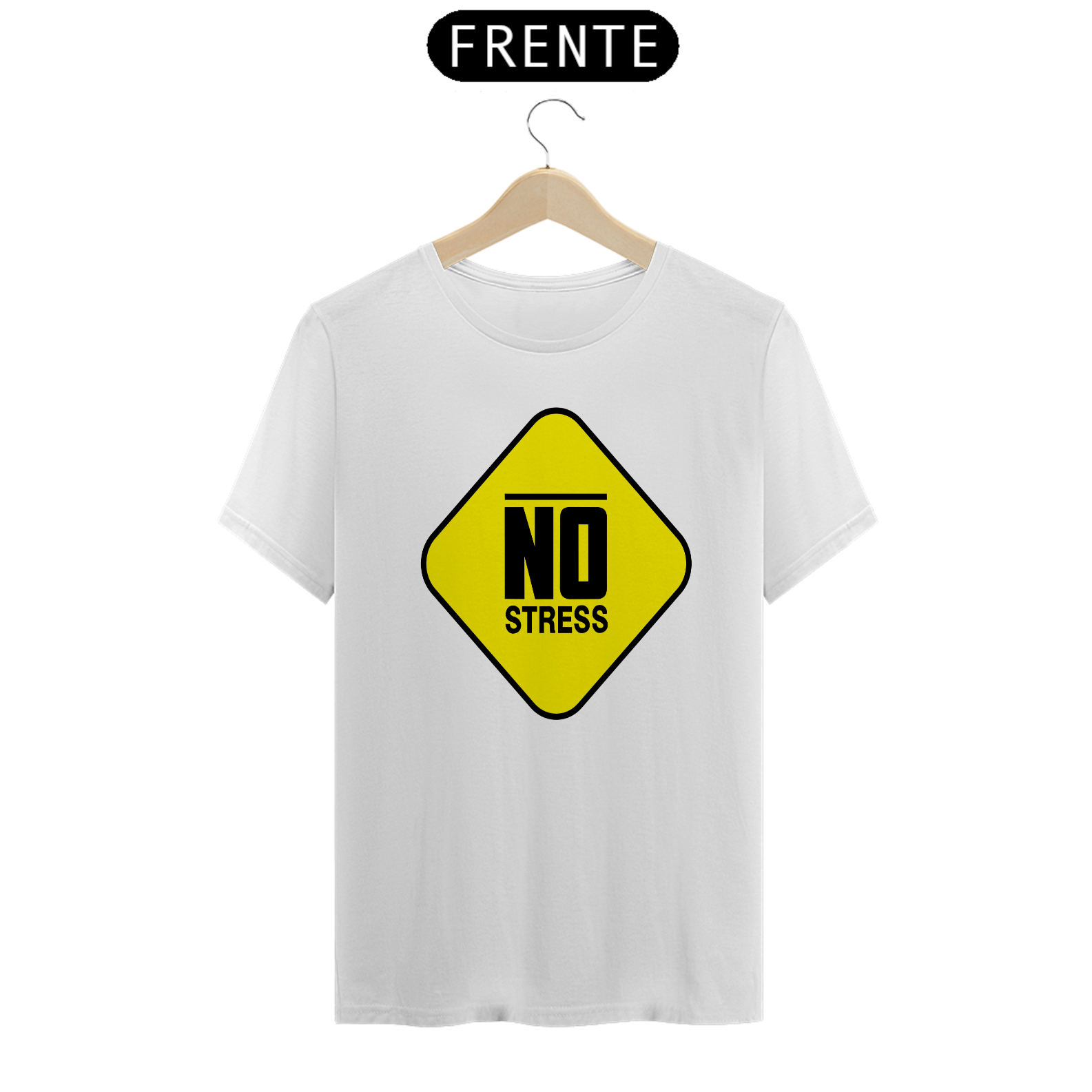 Nome do produto: Camiseta masculina No Stress