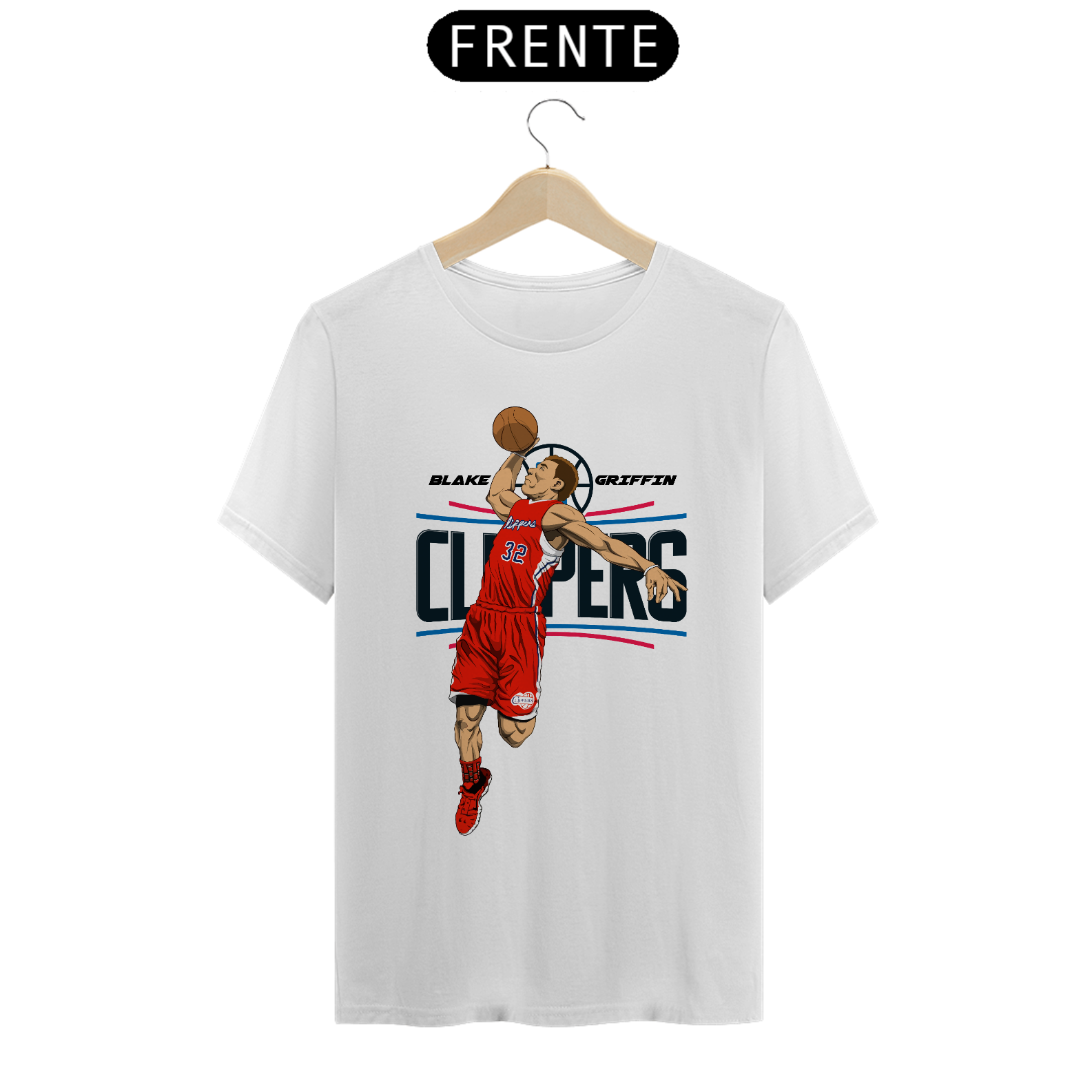 Nome do produto: Camiseta masculina NBA