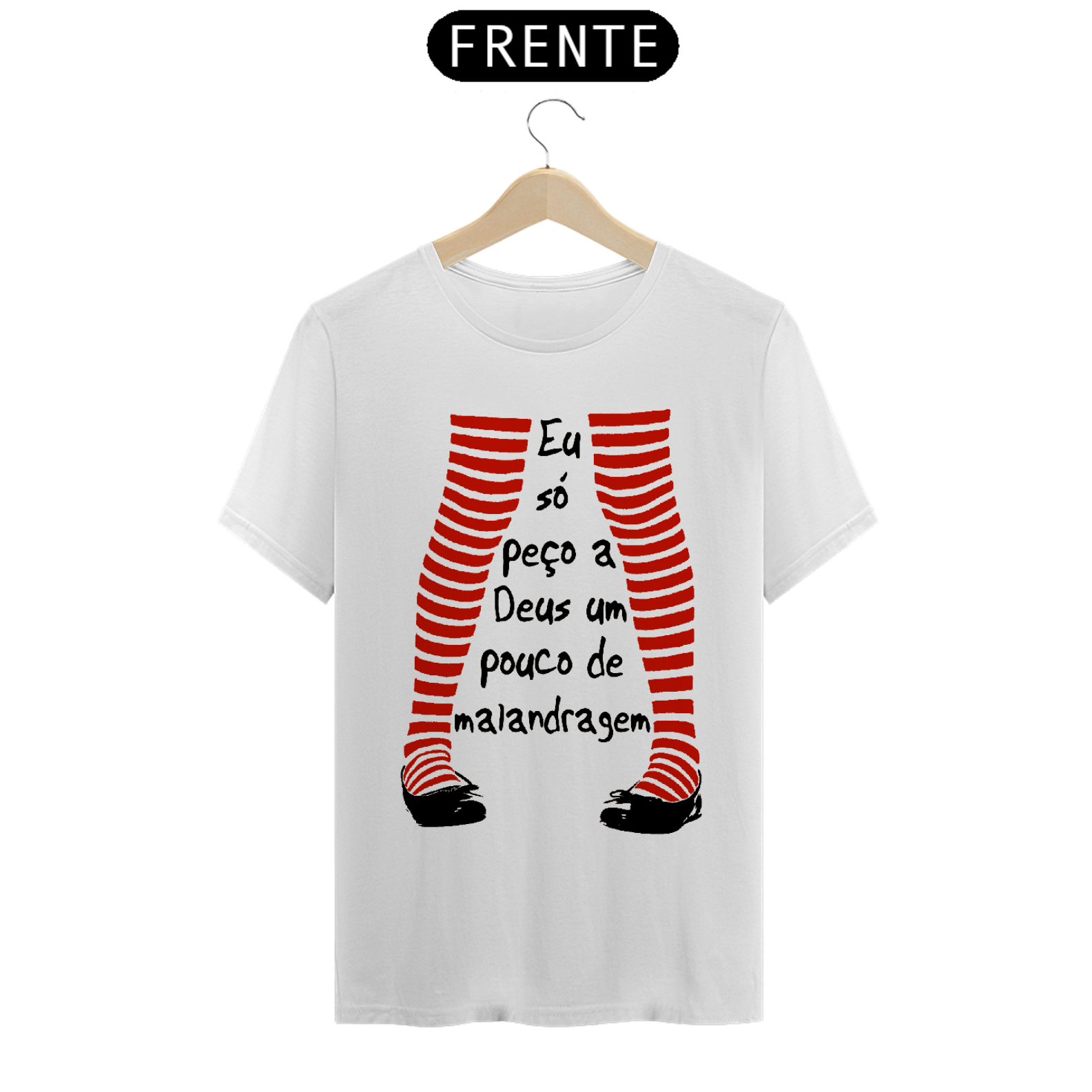 Nome do produto: Camiseta masculina Malandragem