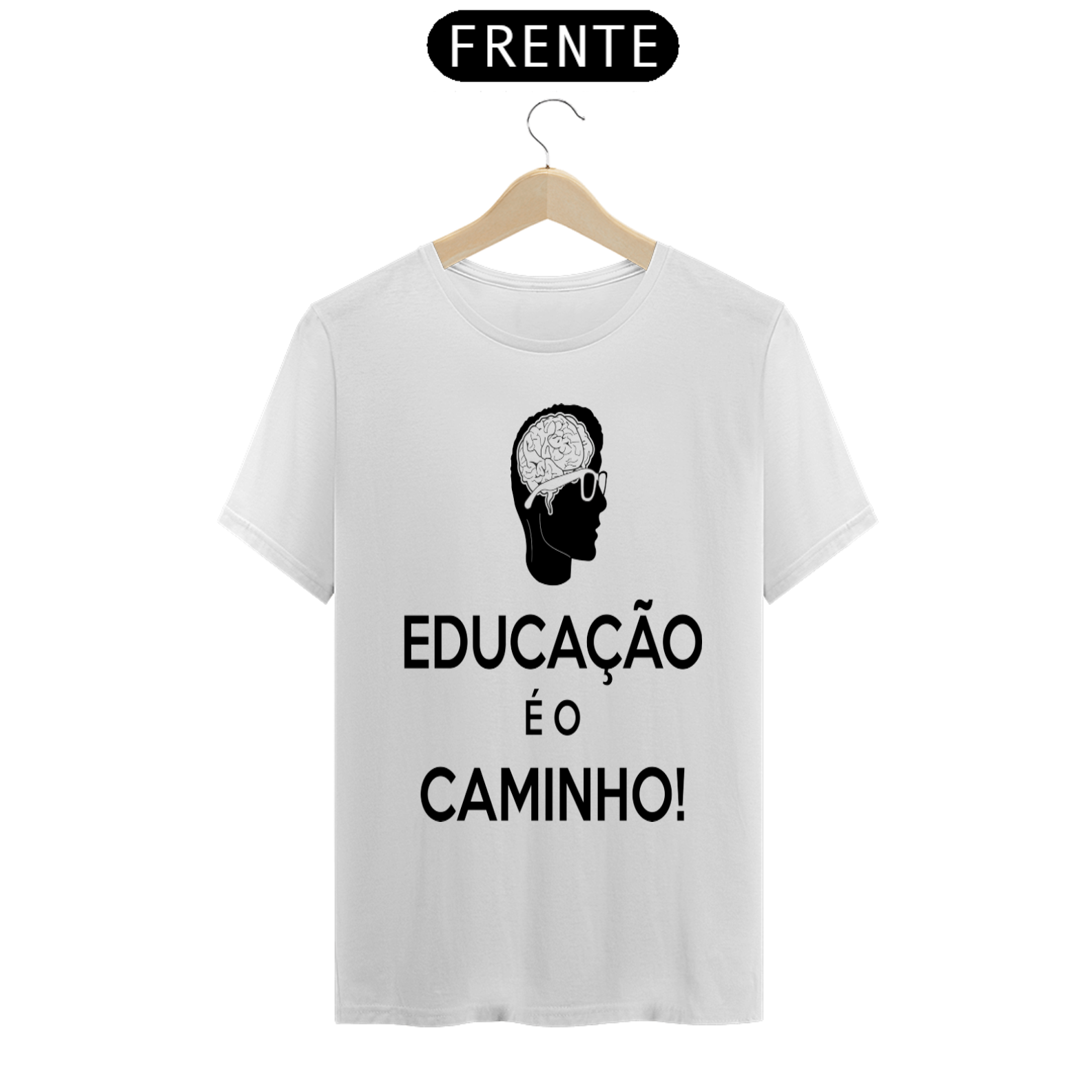 Nome do produto: Camiseta masculina conhecimento