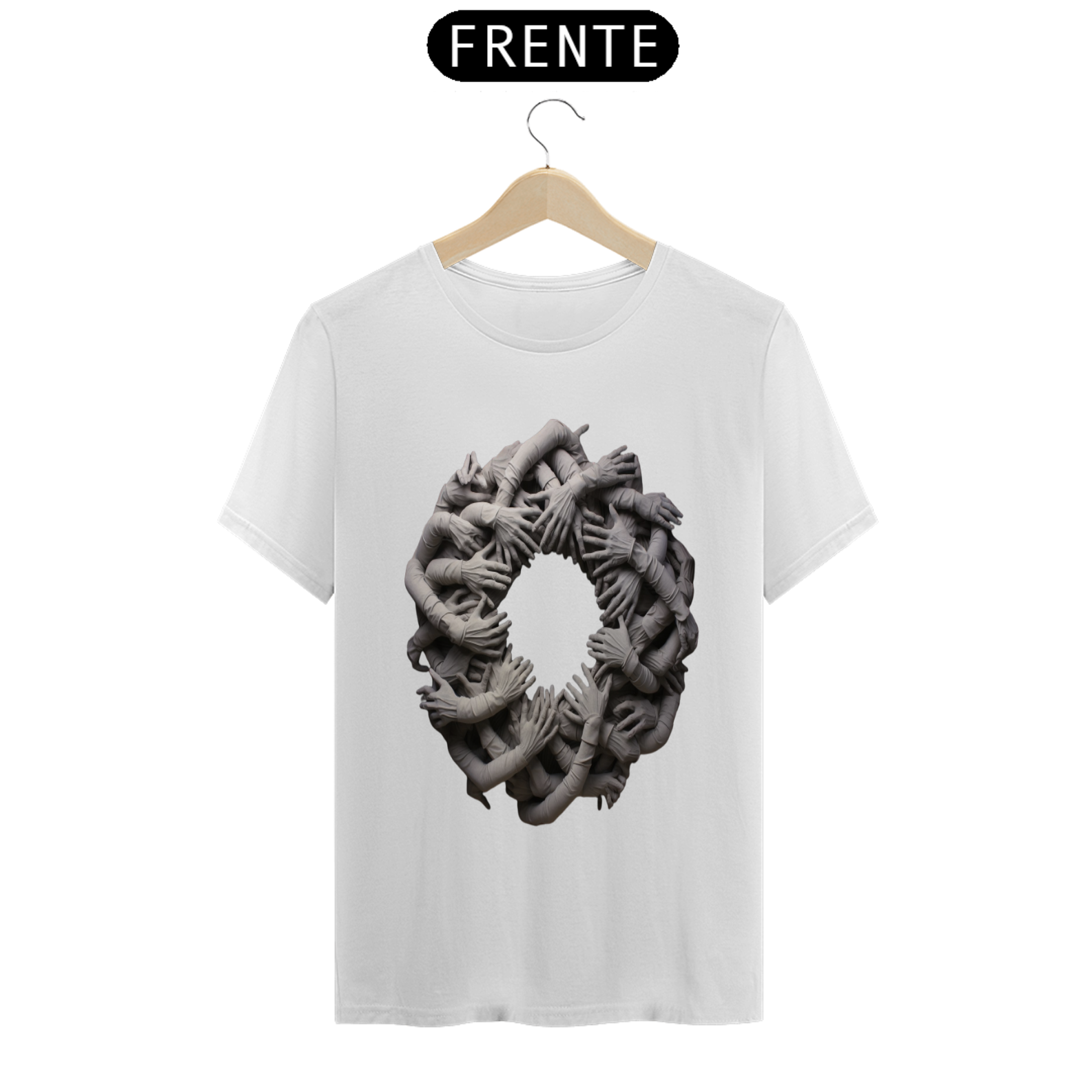 Nome do produto: Camiseta mascuclina Hands