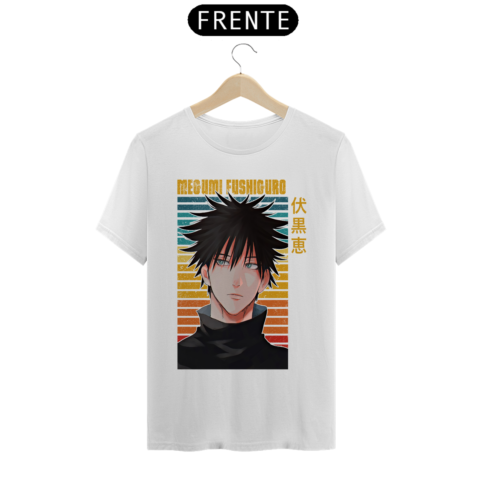 Nome do produto: Camiseta masculina Megumi