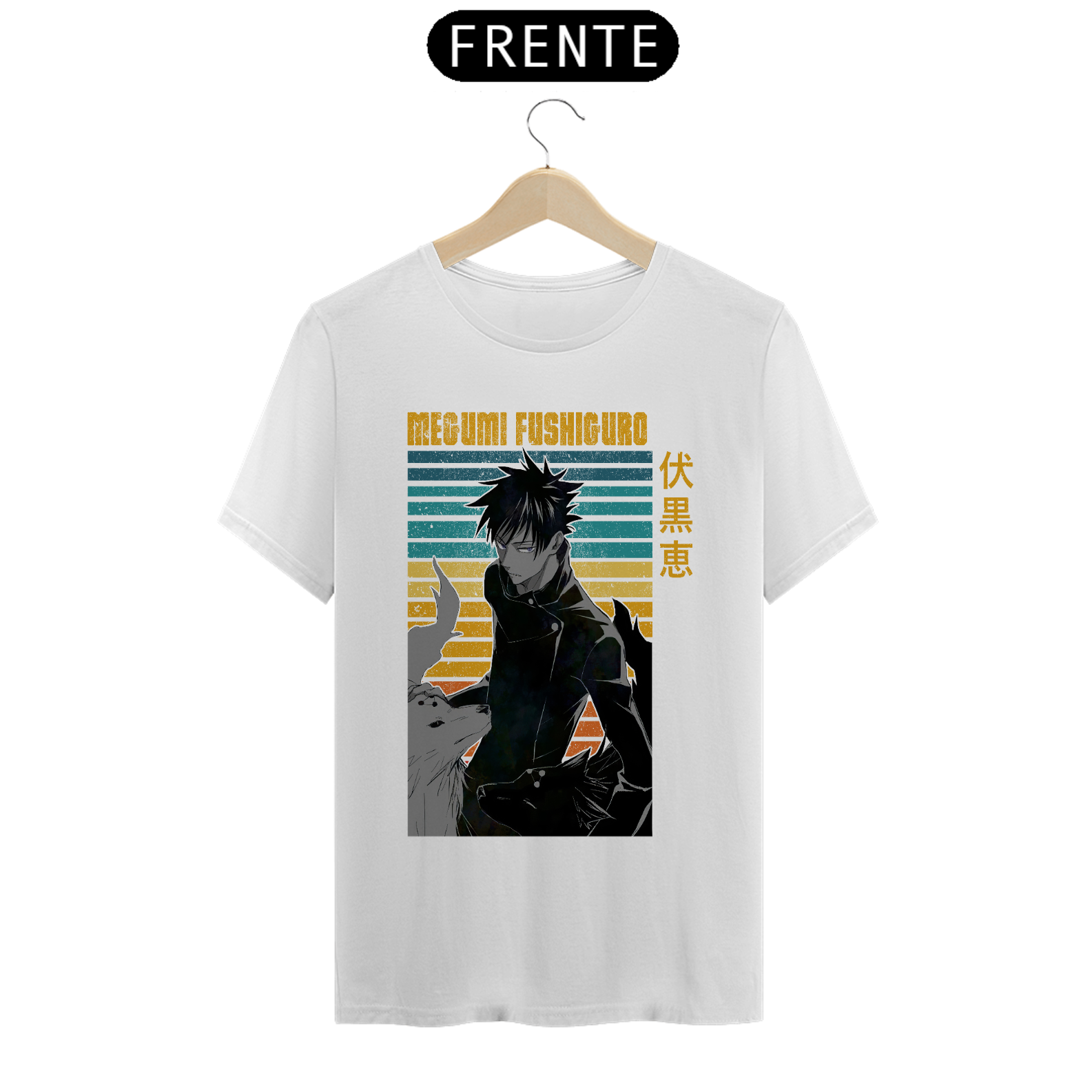 Nome do produto: Camiseta masculina Megumi