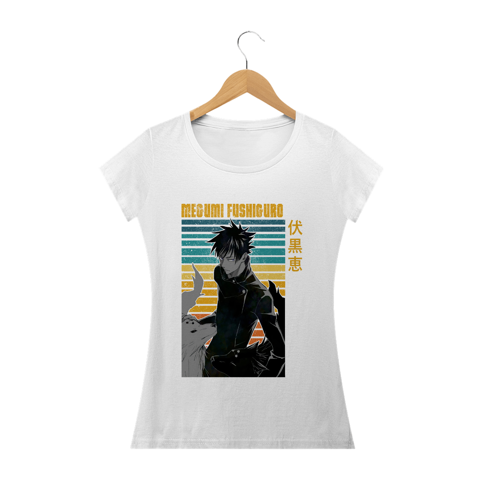 Nome do produto: Camiseta masculina Megumi