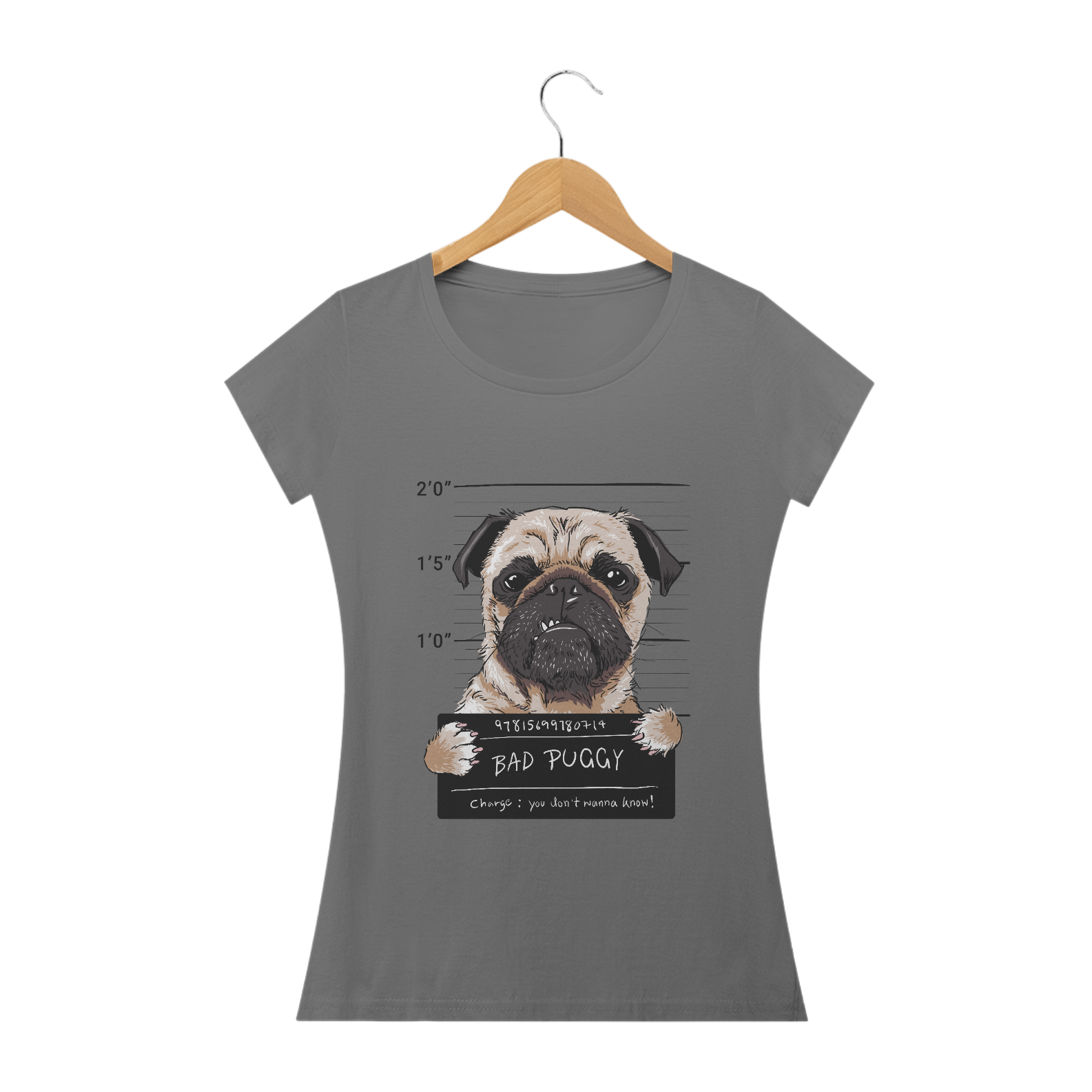 Nome do produto: Camiseta estona Bad Puggy