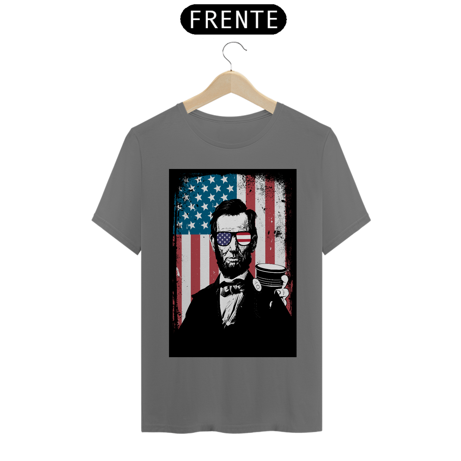 Nome do produto: Camiseta estonada Abraham