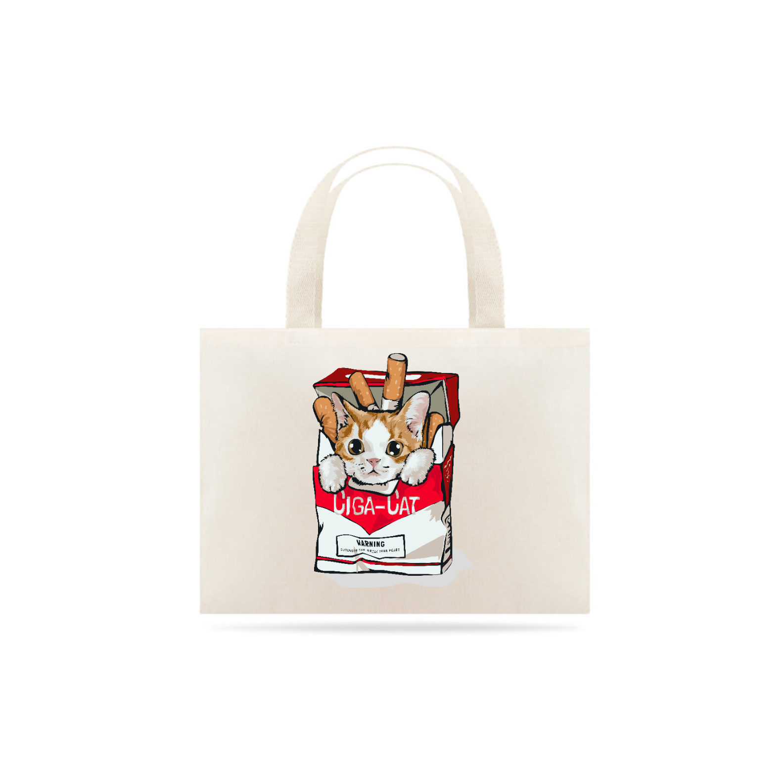 Nome do produto: Ecobag Ciga - Cat