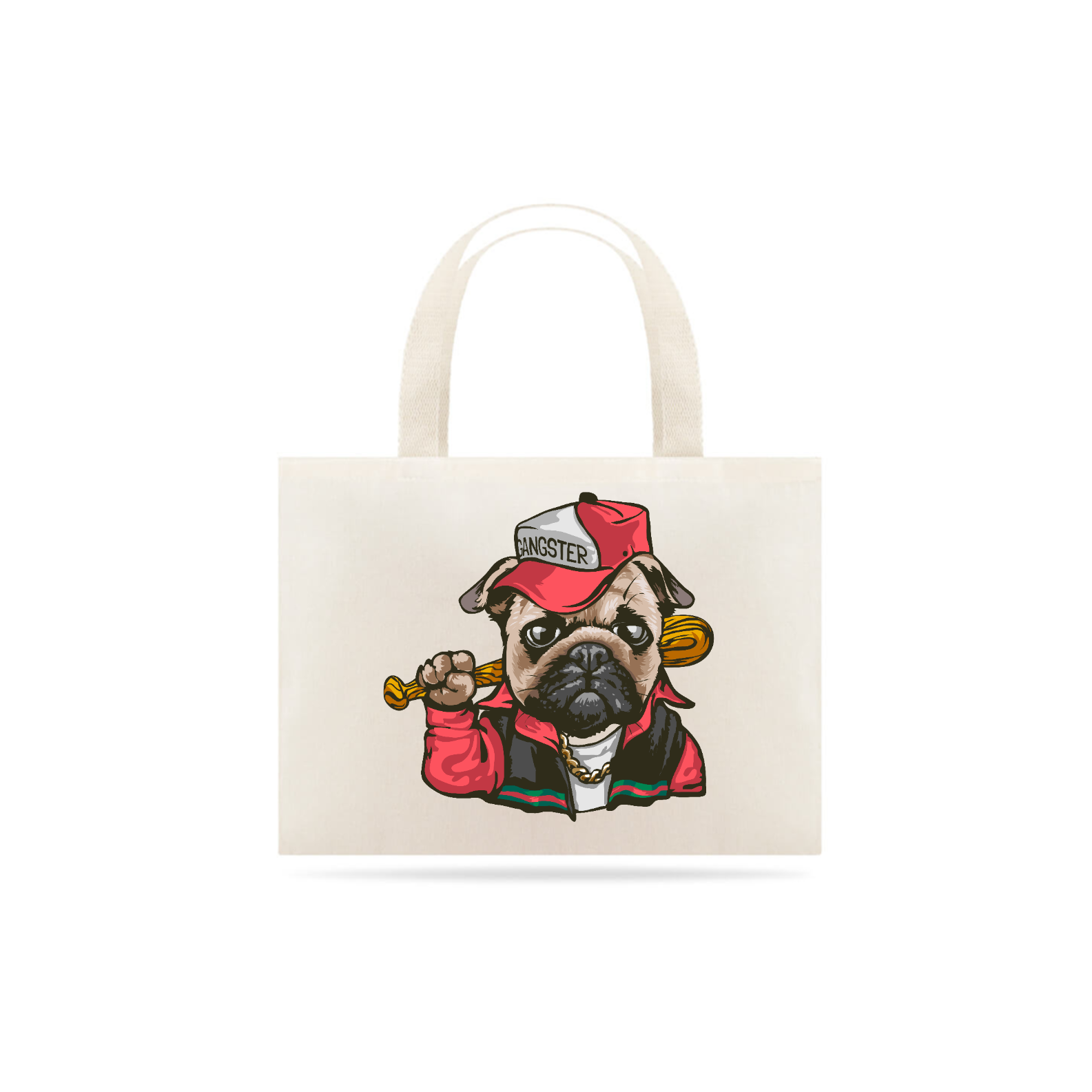 Nome do produto: Ecobag Puggy Gangster