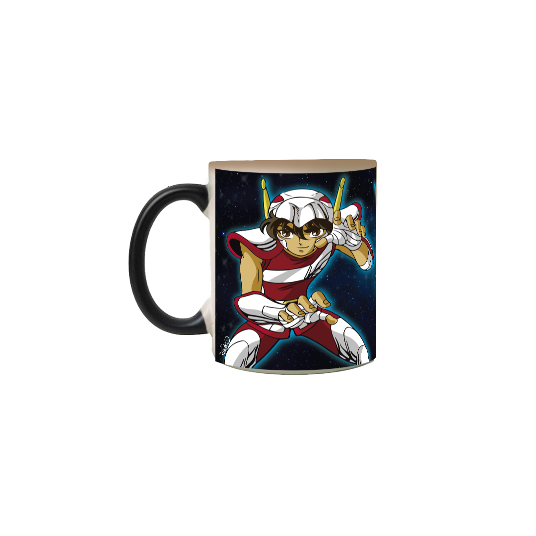 Nome do produto: Caneca mágica Seiya de Pégasus