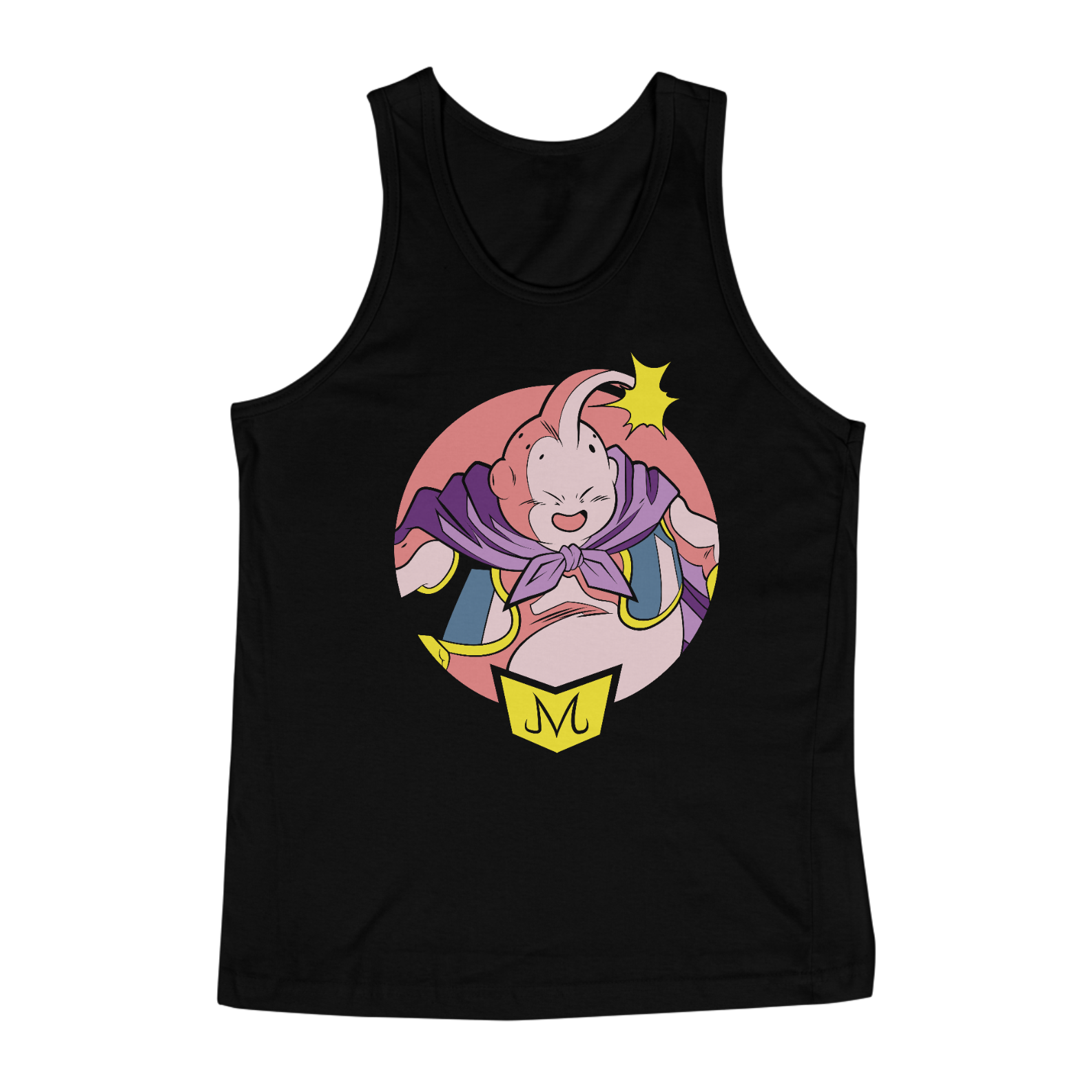 Nome do produto: Camiseta regata Majin Boo 