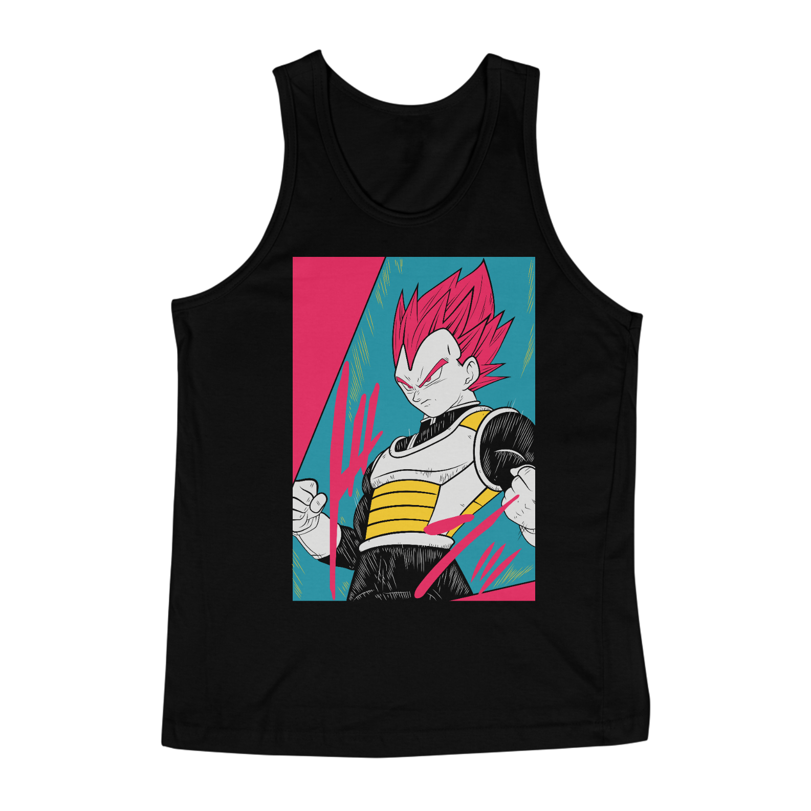 Nome do produto: Camiseta regata Vegeta Super Saiyajin God
