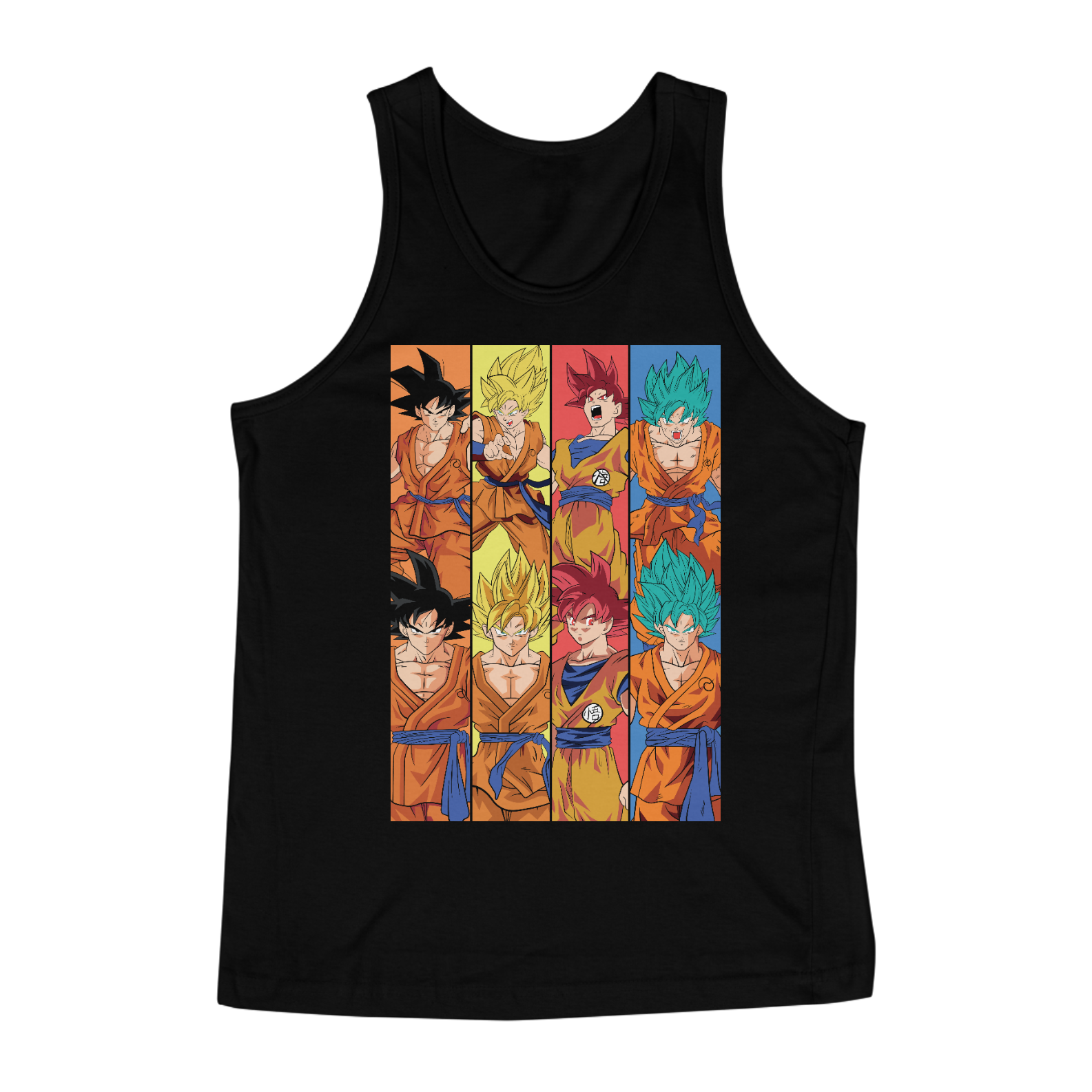 Nome do produto: Camiseta Dragon Ball evelução Saiyajin 