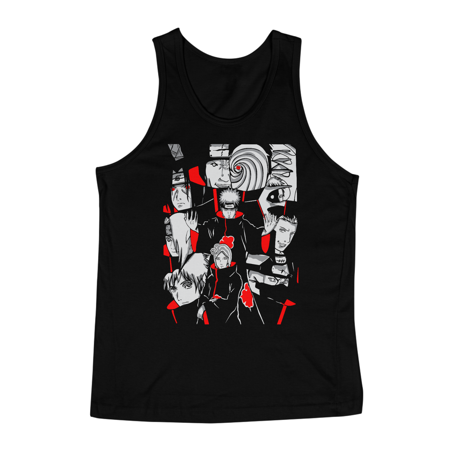 Nome do produto: Camiseta regata Akatsuki 