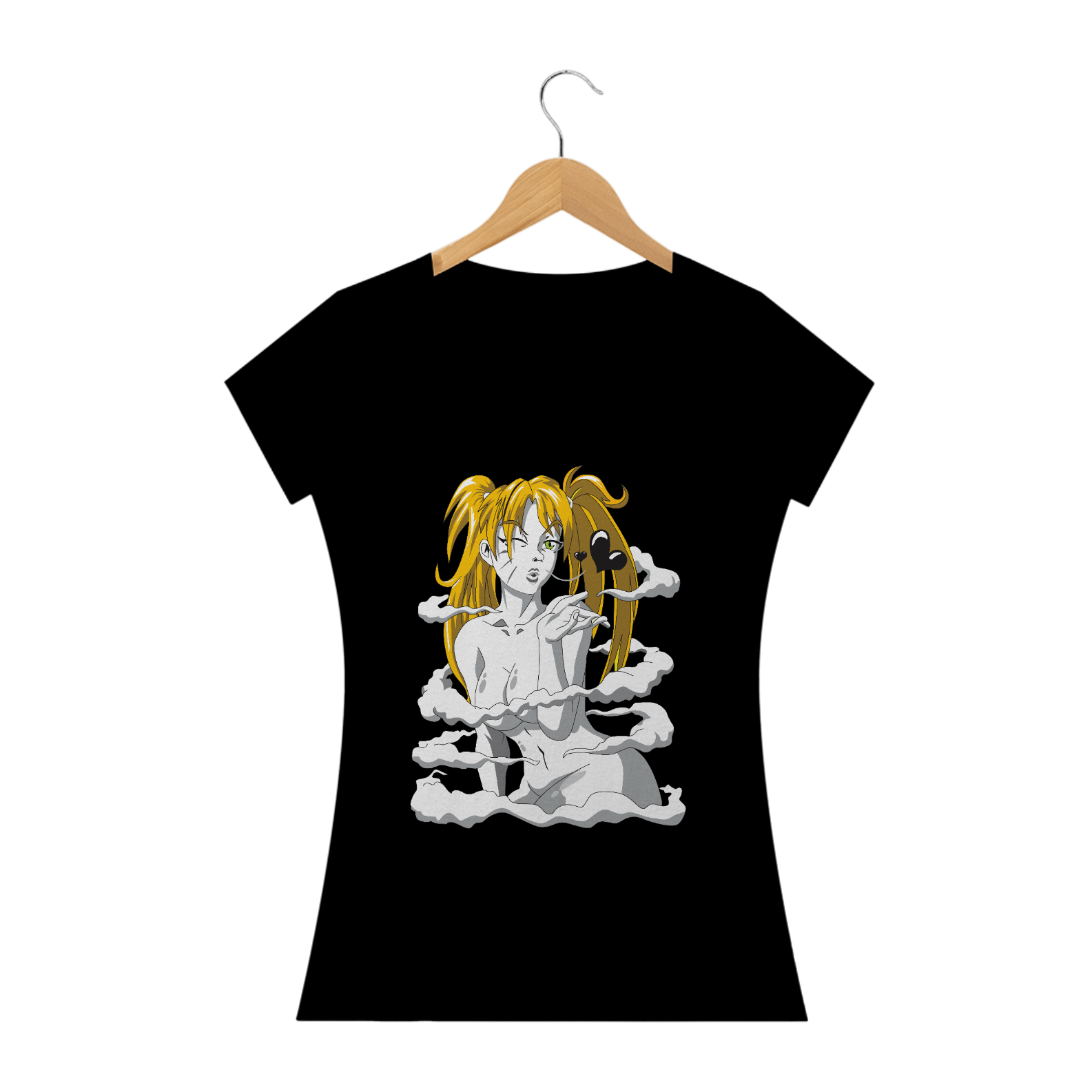 Nome do produto: Camiseta feminina Jutsu Sexy
