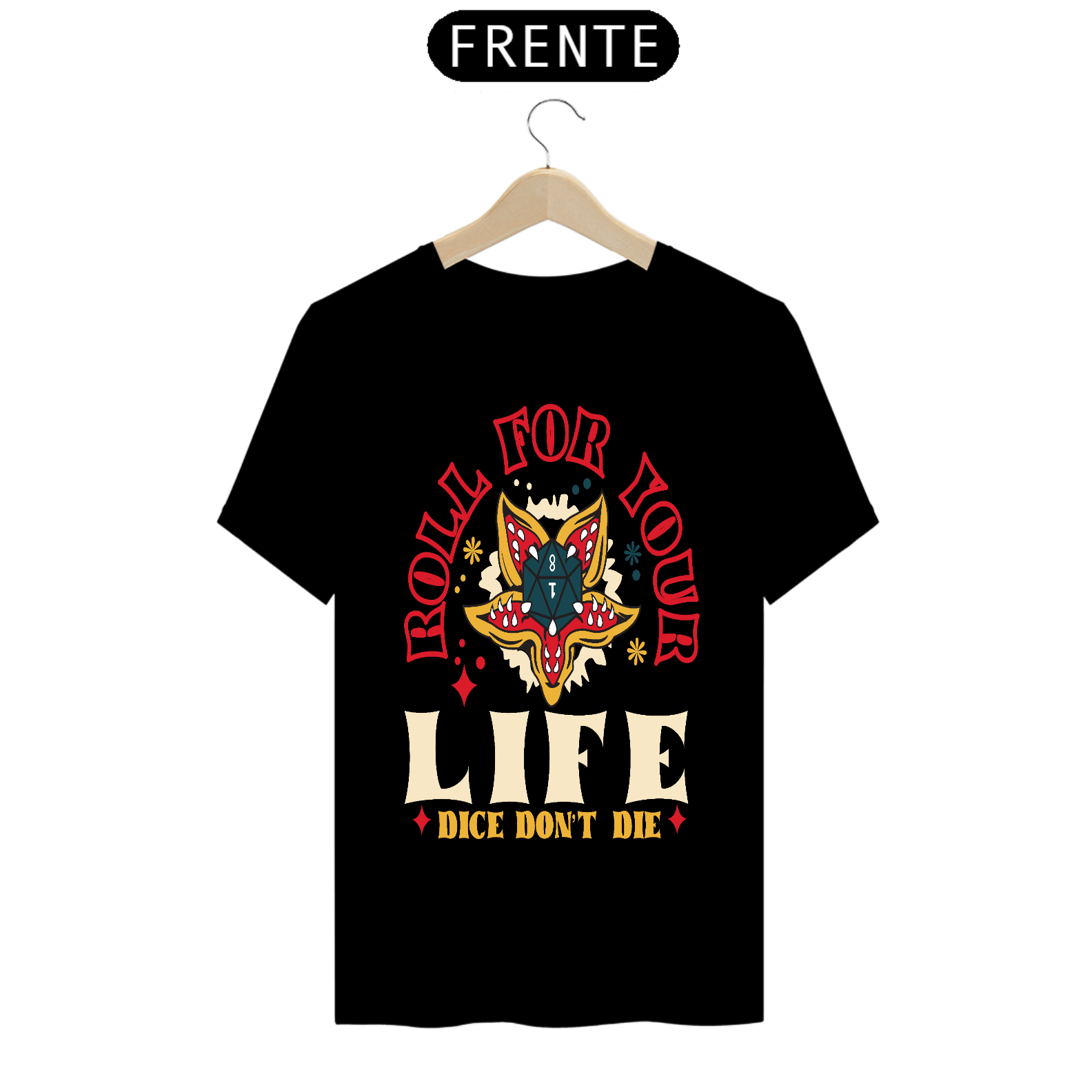 Nome do produto: Camiseta masculina Demogorgon