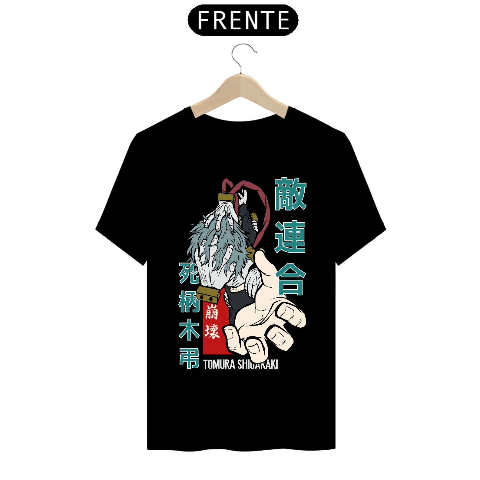 Nome do produto: Camiseta masculina My Hero Academia