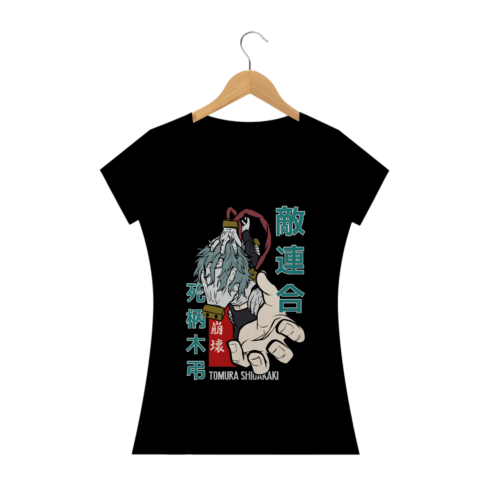 Nome do produto: Camiseta feminina My Hero Academia