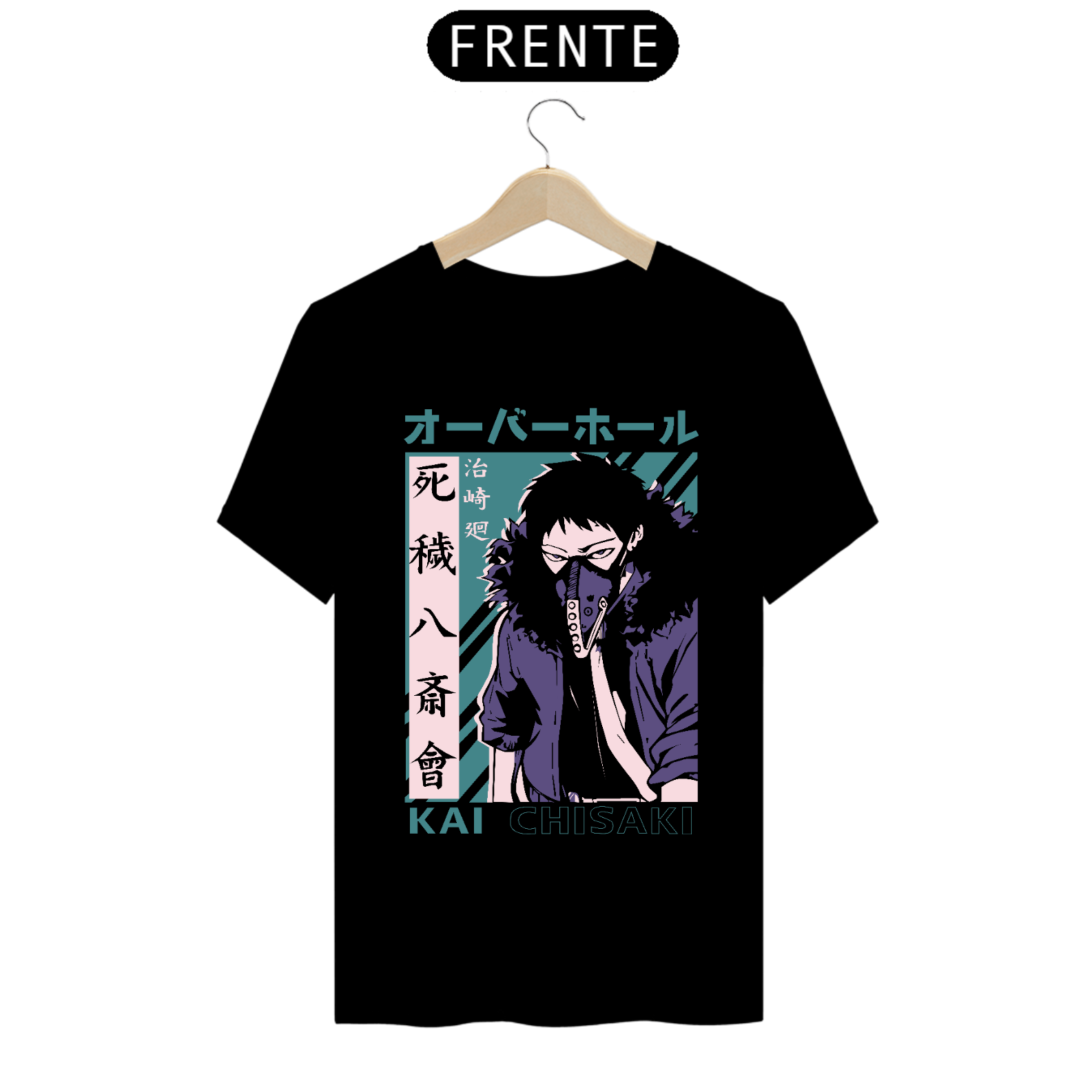 Nome do produto: Camiseta masculina My Hero Academia