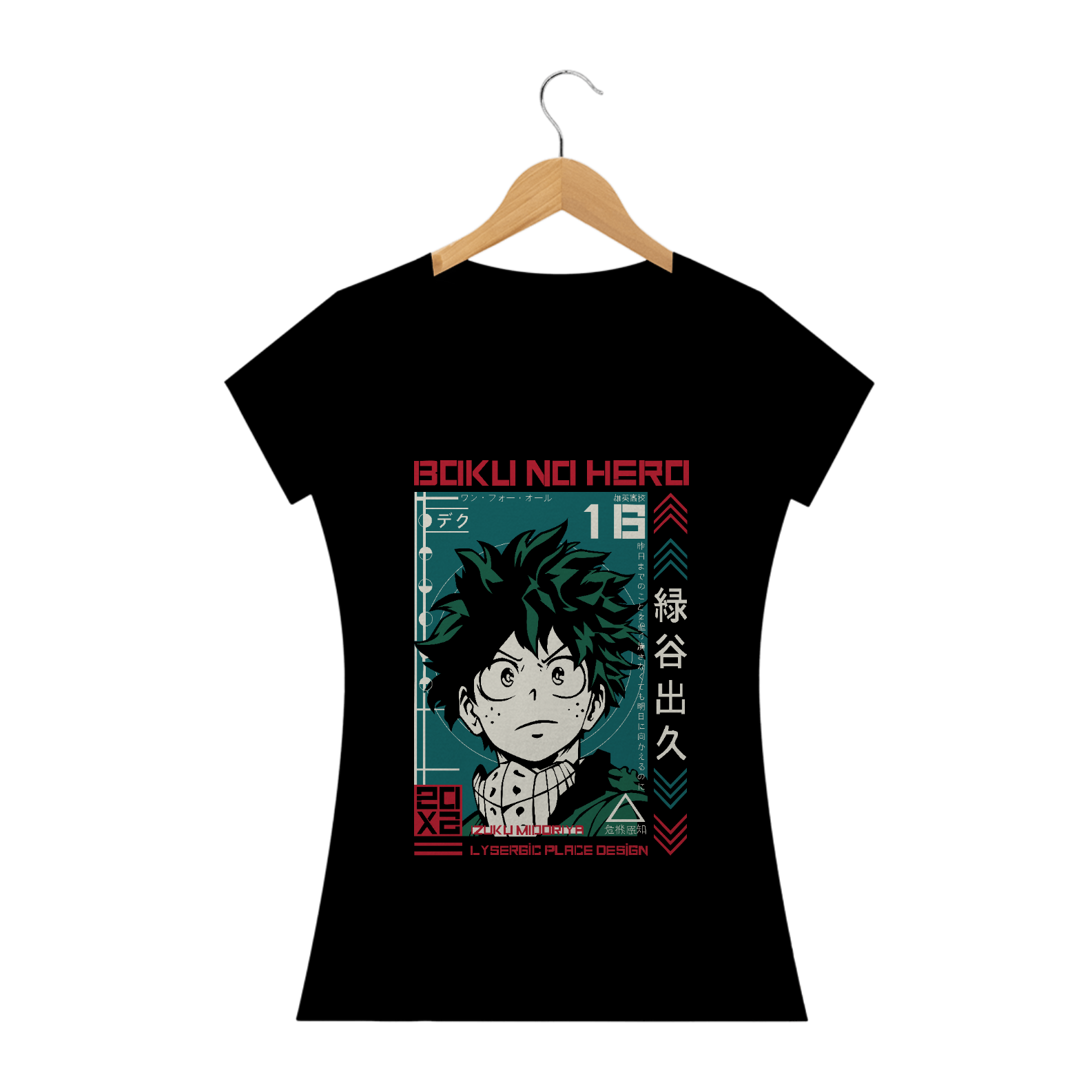 Nome do produto: Camiseta masculina My Hero Academia