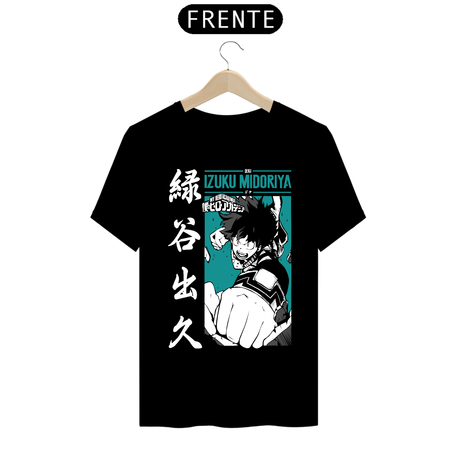 Nome do produto: Camiseta masculina My Hero Academia