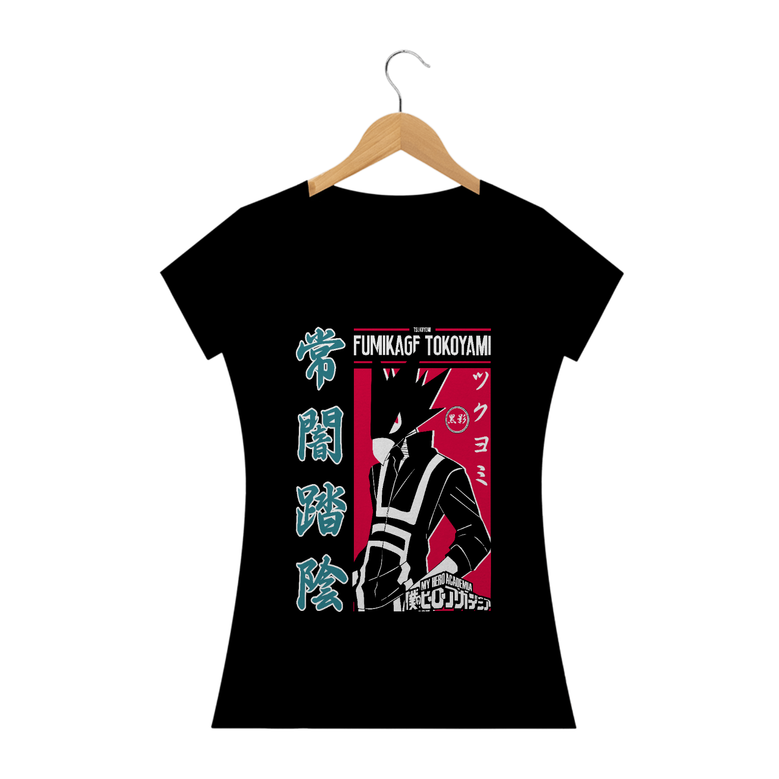 Nome do produto: Camiseta feminina My Hero Academia