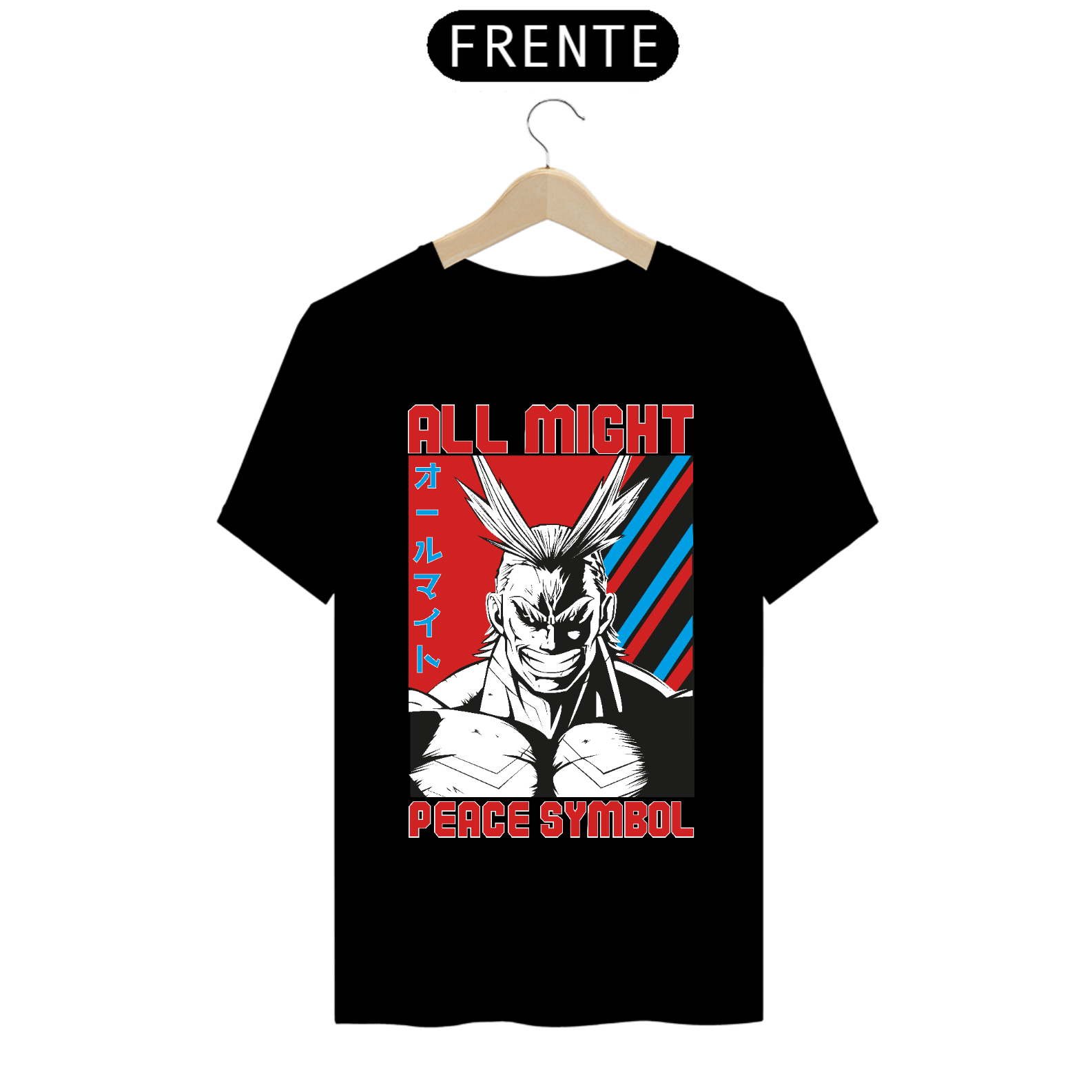 Nome do produto: Camiseta masculina My Hero Academia