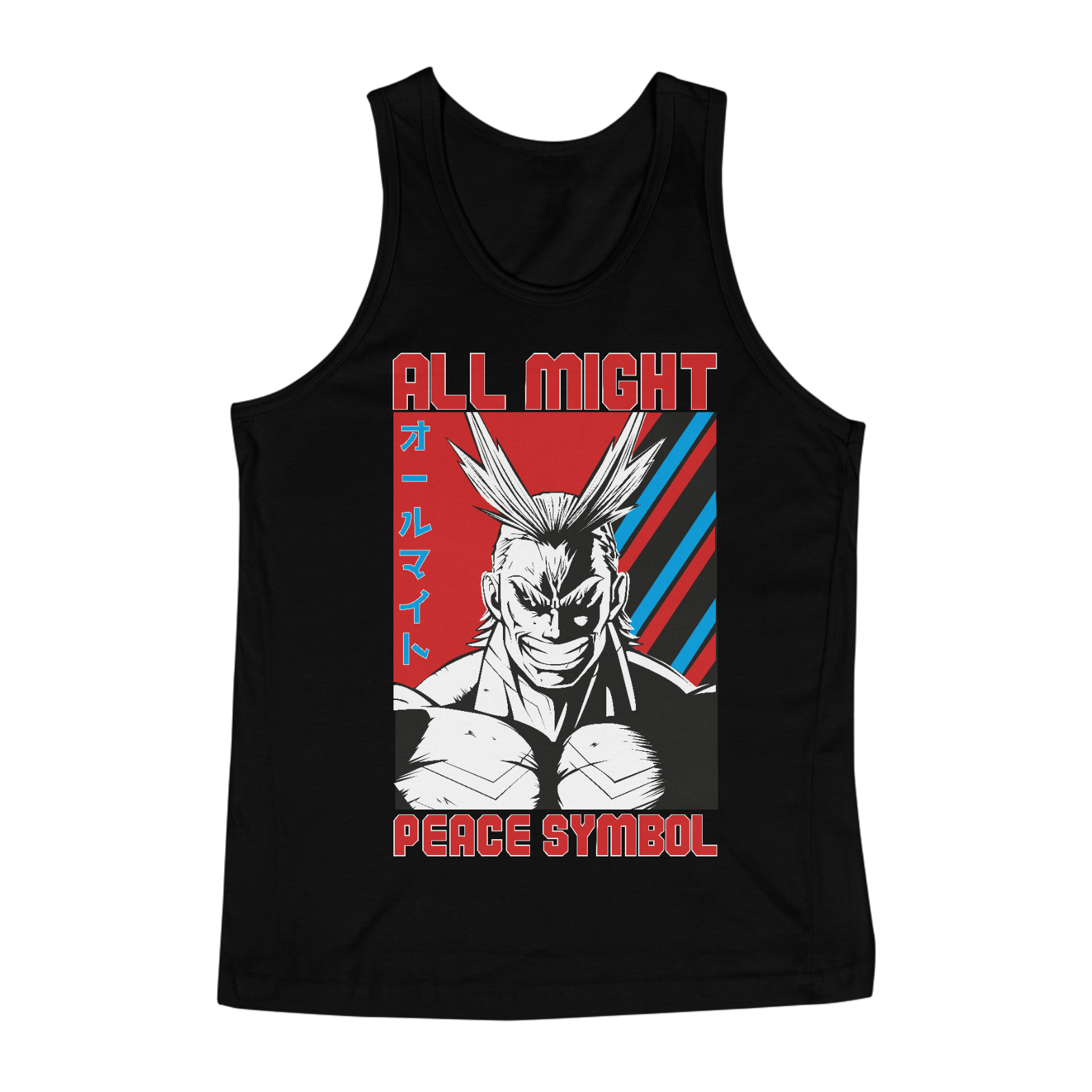 Nome do produto: Camiseta regata My Hero Academia