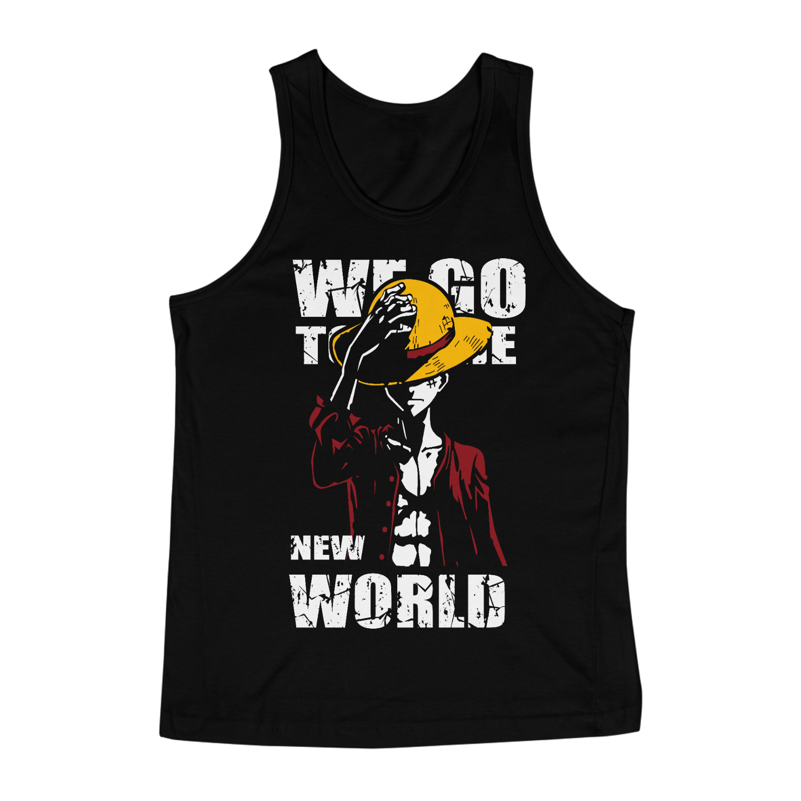 Nome do produto: Camiseta regata Pirata do chapéu de palha