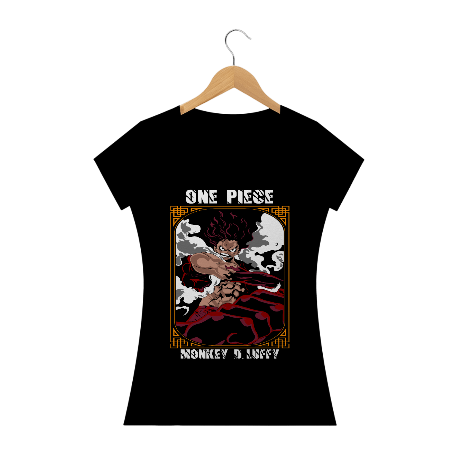 Nome do produto: Camiseta masculina Monkei D. Luffy