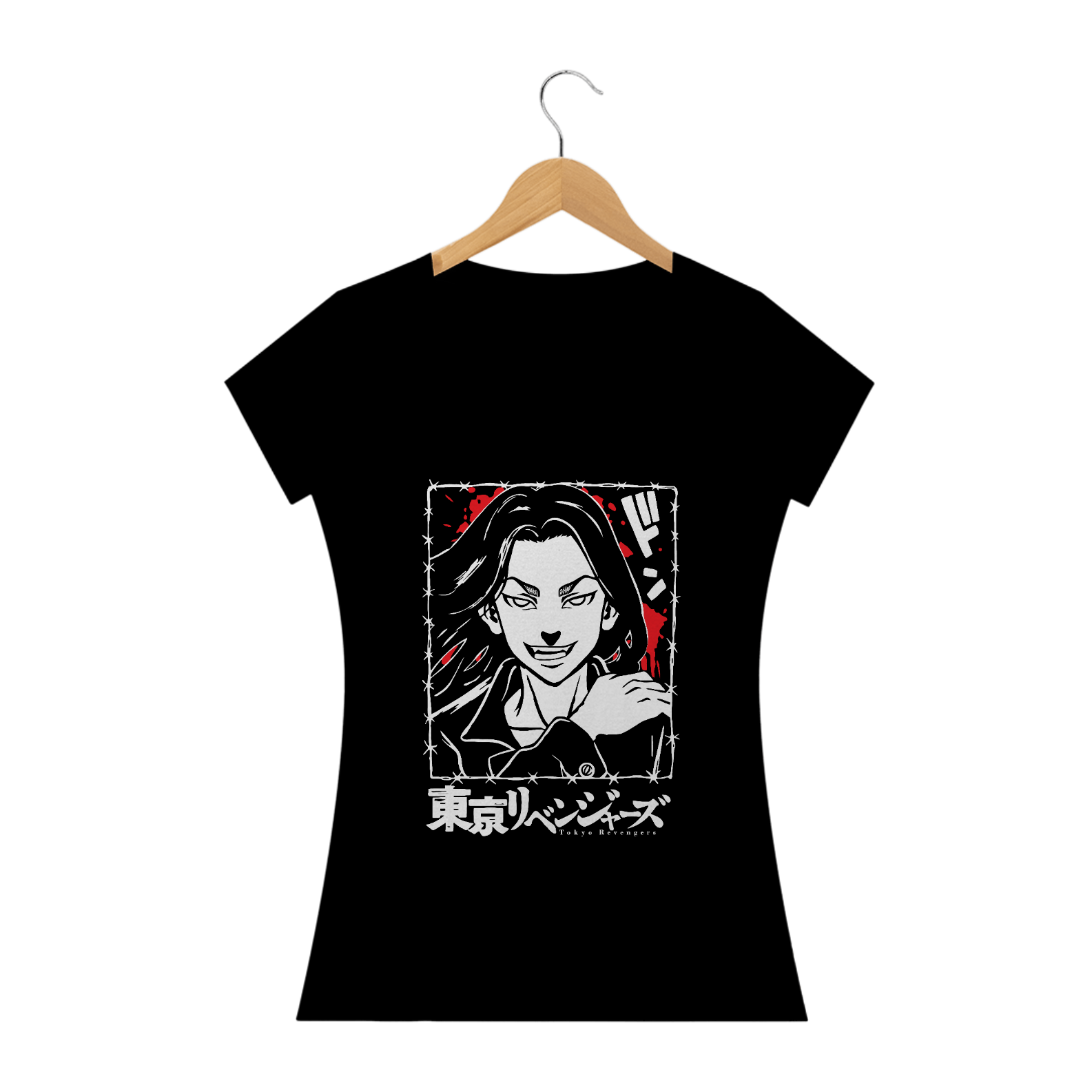 Nome do produto: Camiseta feminina Tokyo Revengers