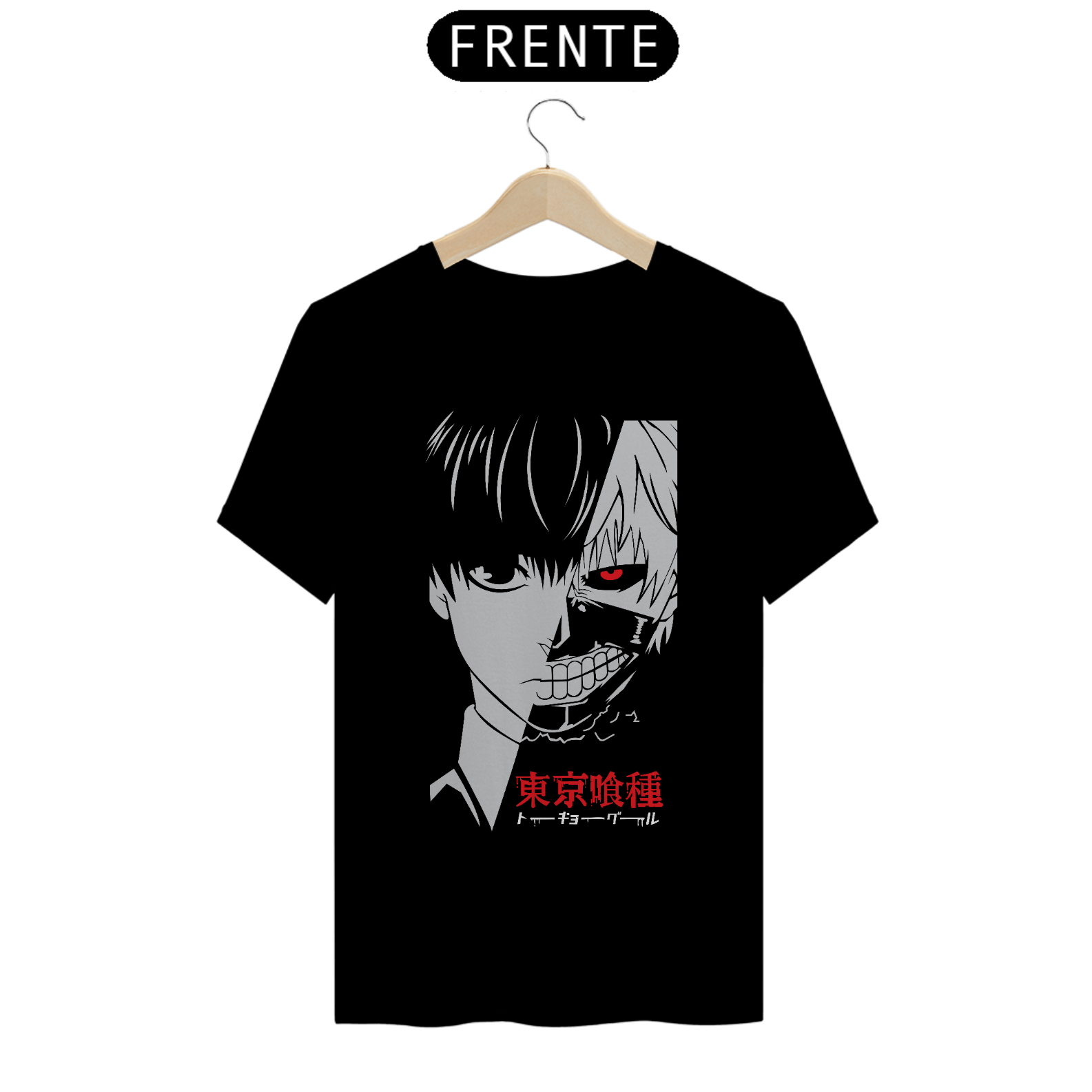 Nome do produto: Camiseta masculina Tokyo Ghoul
