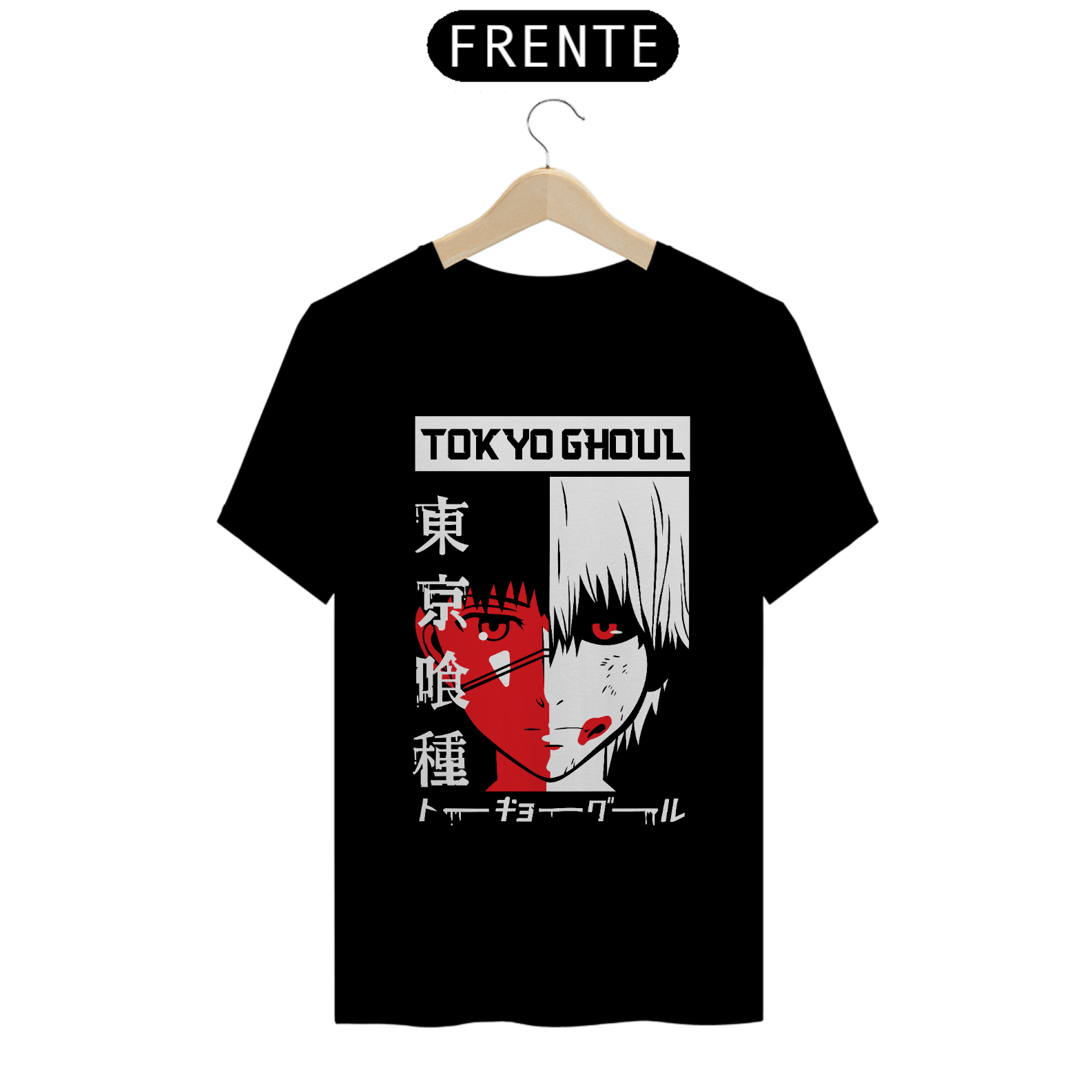 Nome do produto: Camiseta masculina Tokyo Ghoul