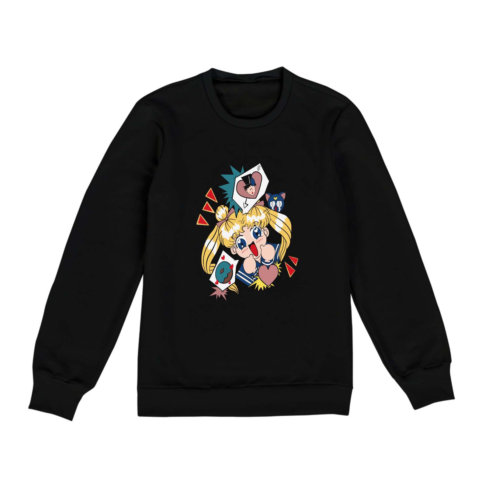 Nome do produto: Casaco moletom Sailor Moon