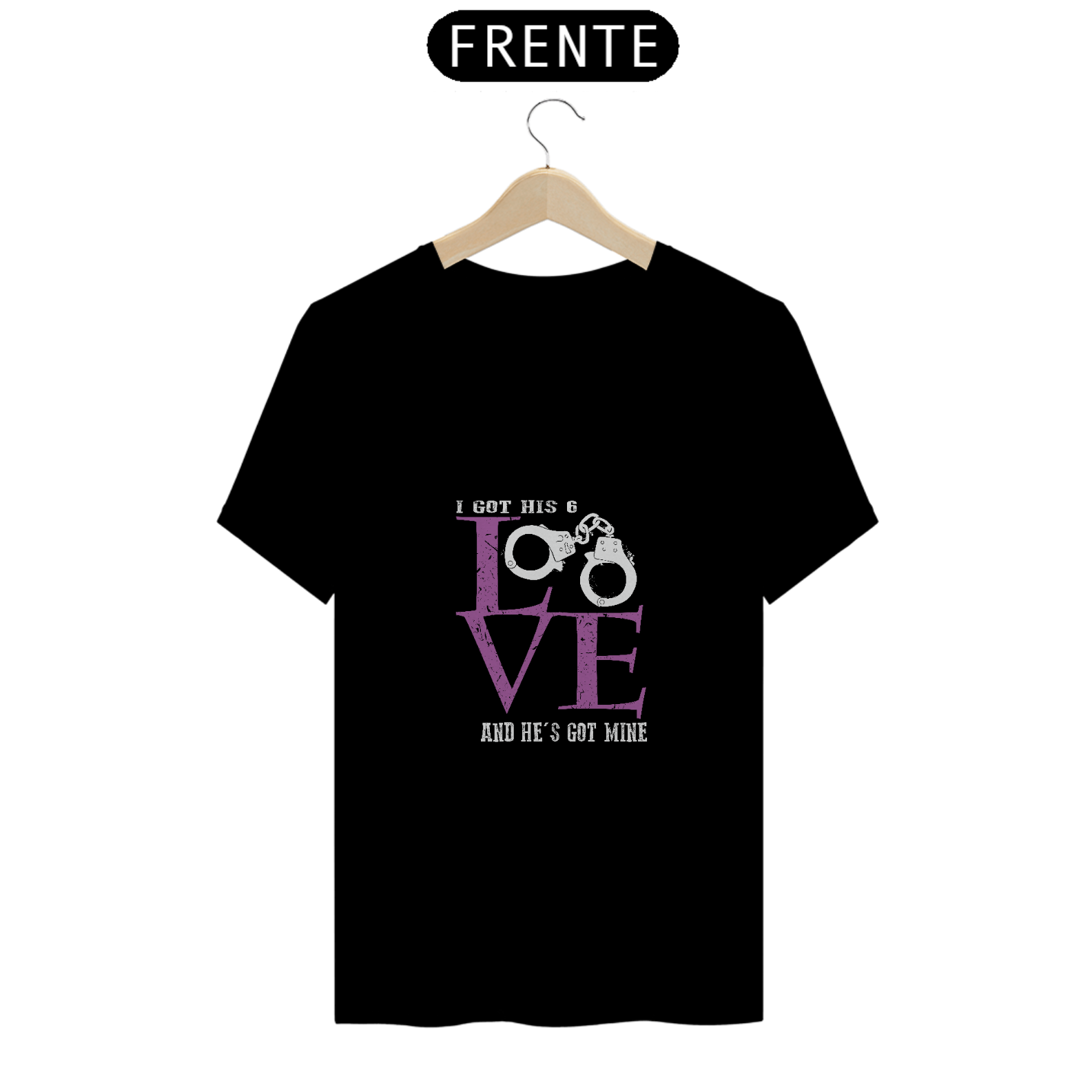 Nome do produto: Camiseta masculina Love