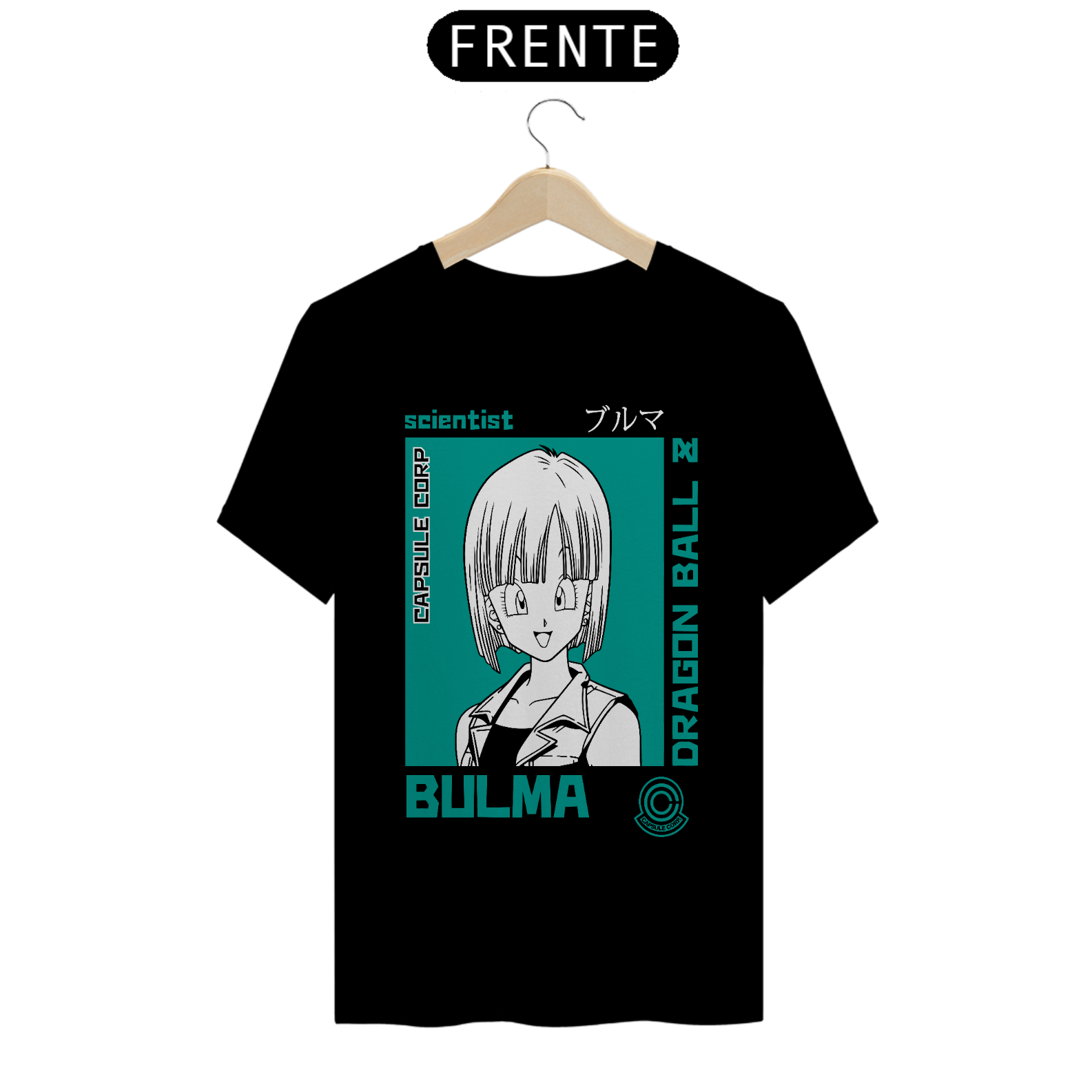 Nome do produto: Camiseta masculina Bulma