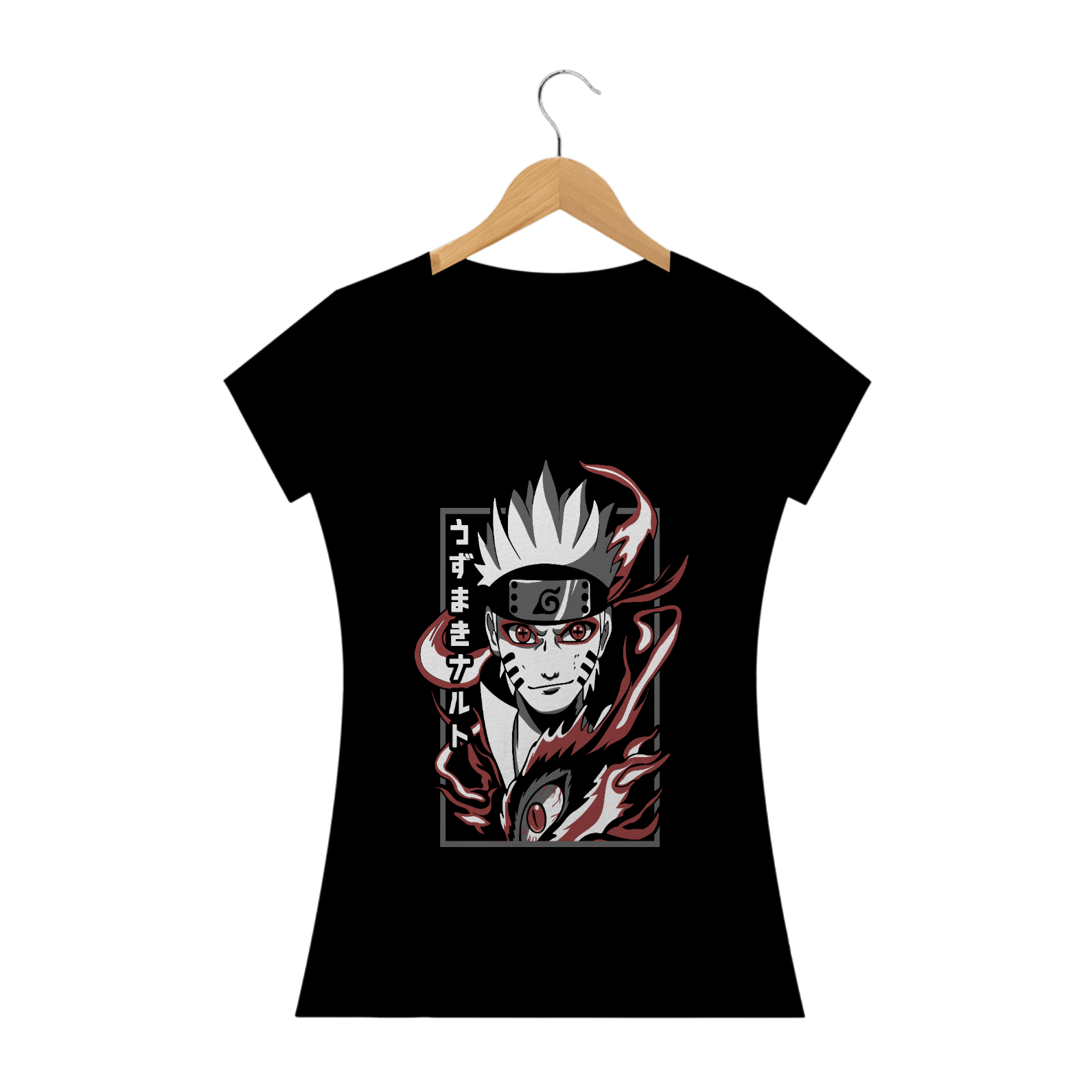Nome do produto: Camiseta Baby Long Naruto