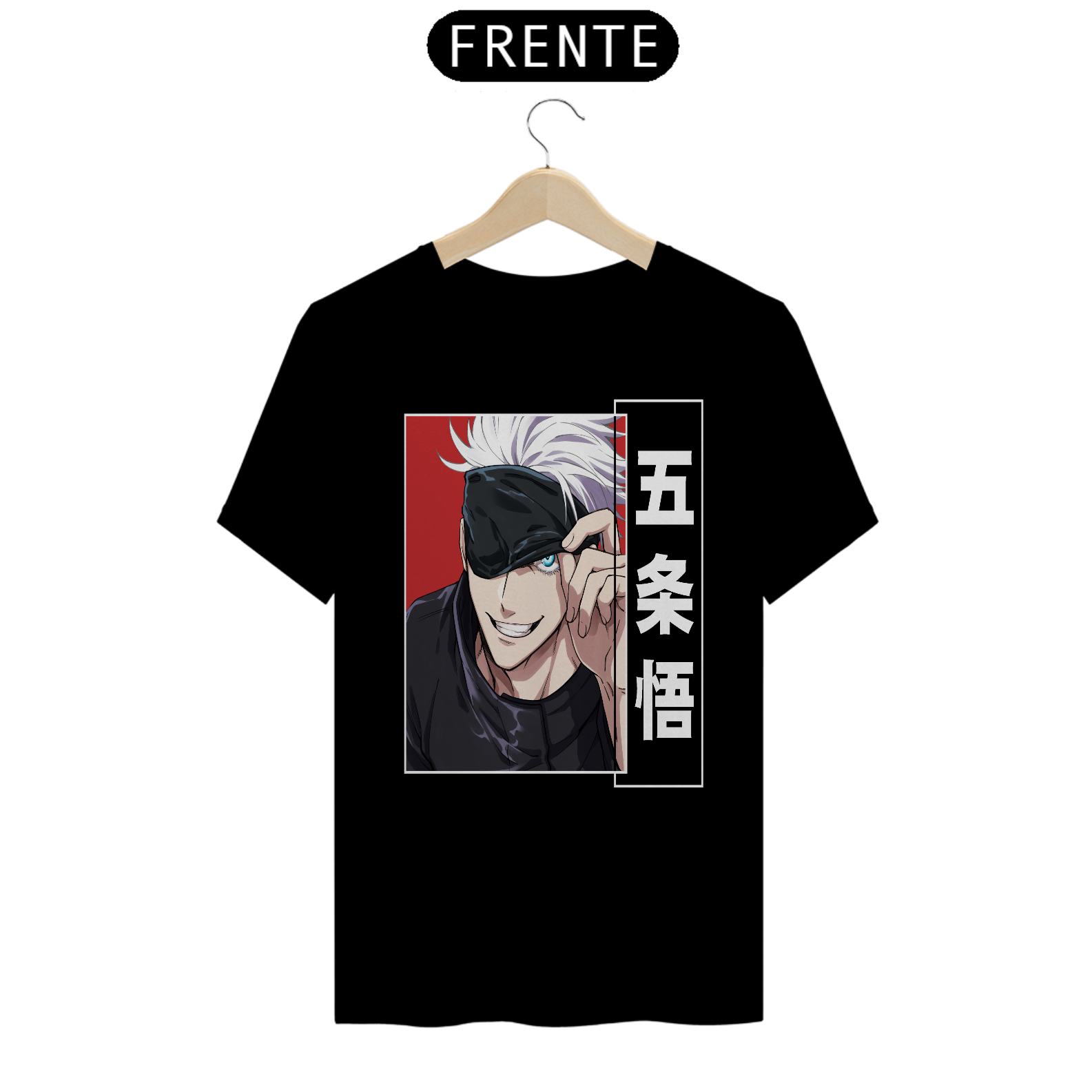 Nome do produto: Camiseta masculina Gojo Satoru