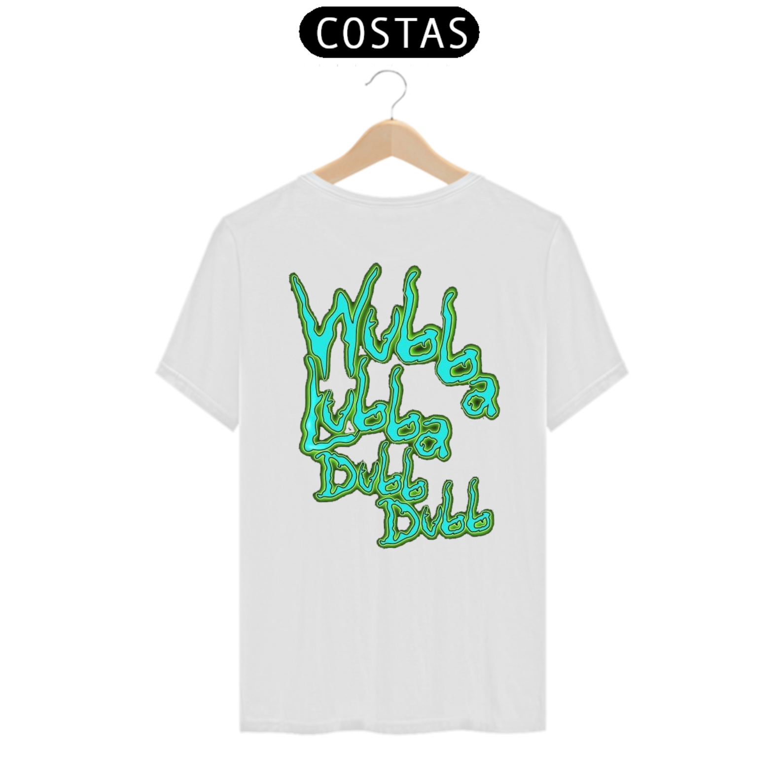 Nome do produto: Camiseta Rick And Morty Wubba Lubba Dubb Dubb Clássica