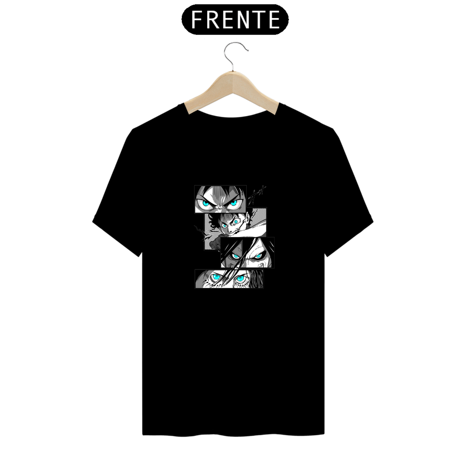 Nome do produto: Camiseta Attack On Titan Clássica